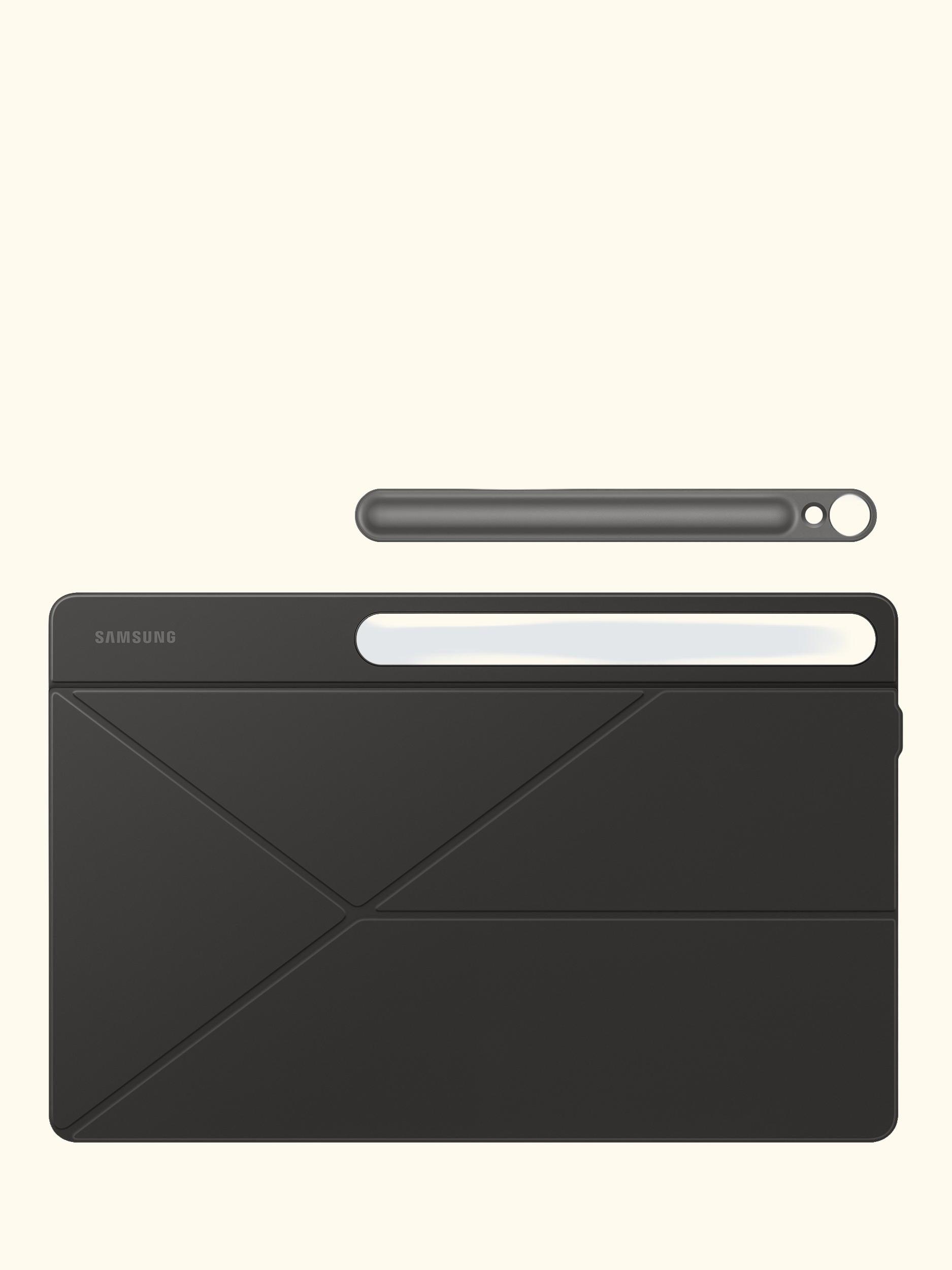 Galaxy Tab S10 FE+ Smart Book Cover, Black
