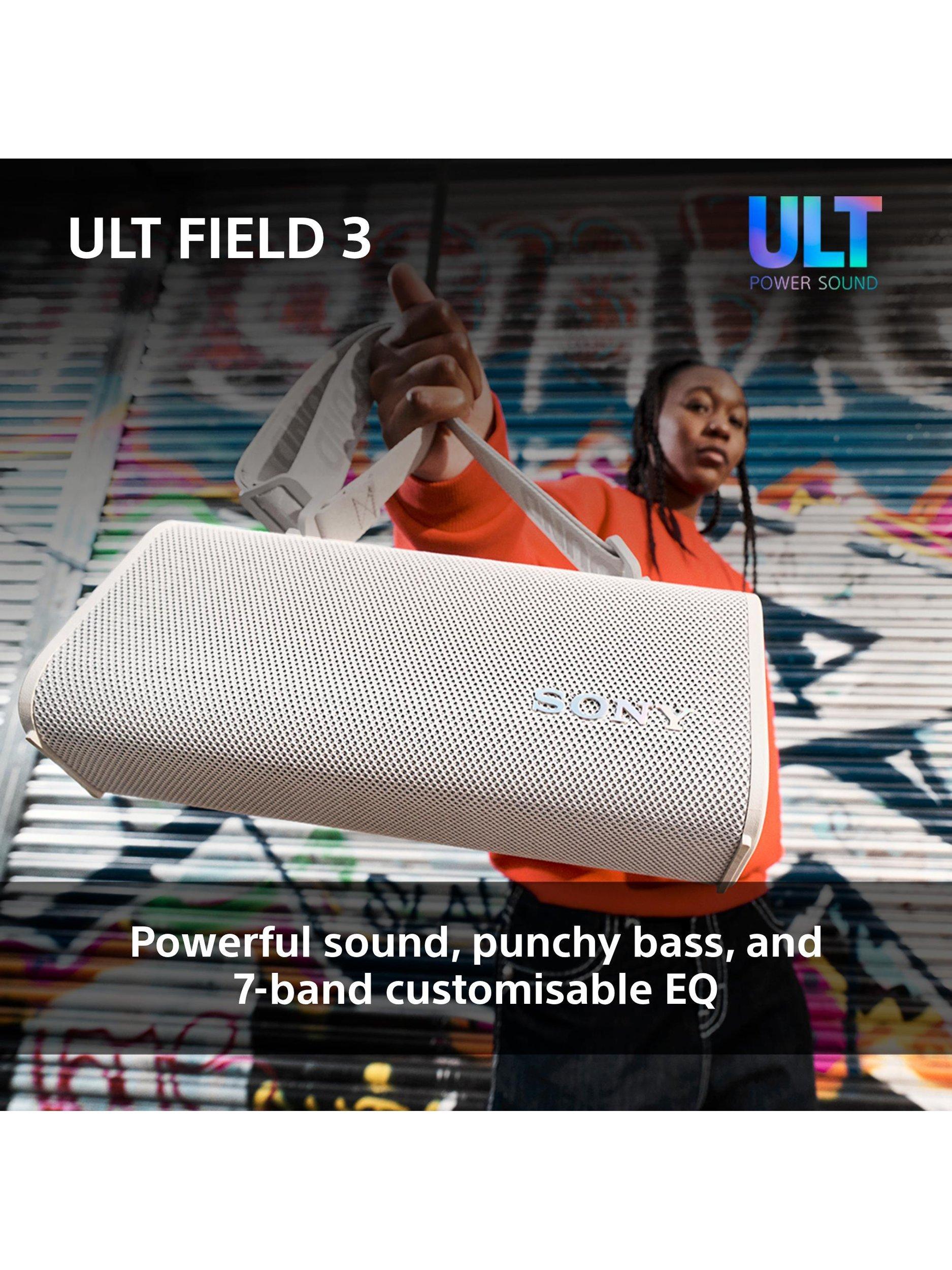 SRS-ULT30 ULT Field 3 Waterproof Bluetooth Portable Speaker with ULT POWER SOUND