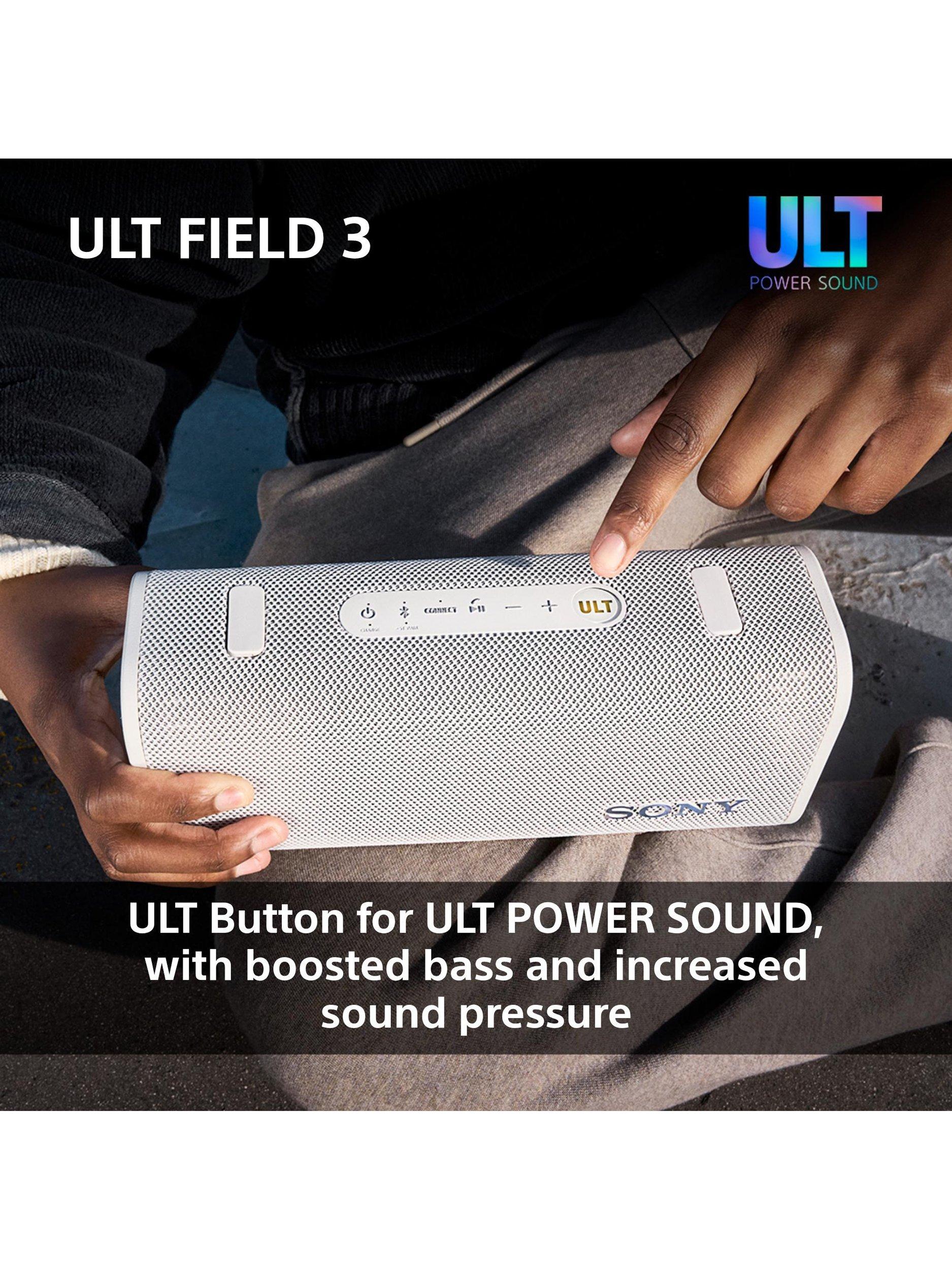 SRS-ULT30 ULT Field 3 Waterproof Bluetooth Portable Speaker with ULT POWER SOUND