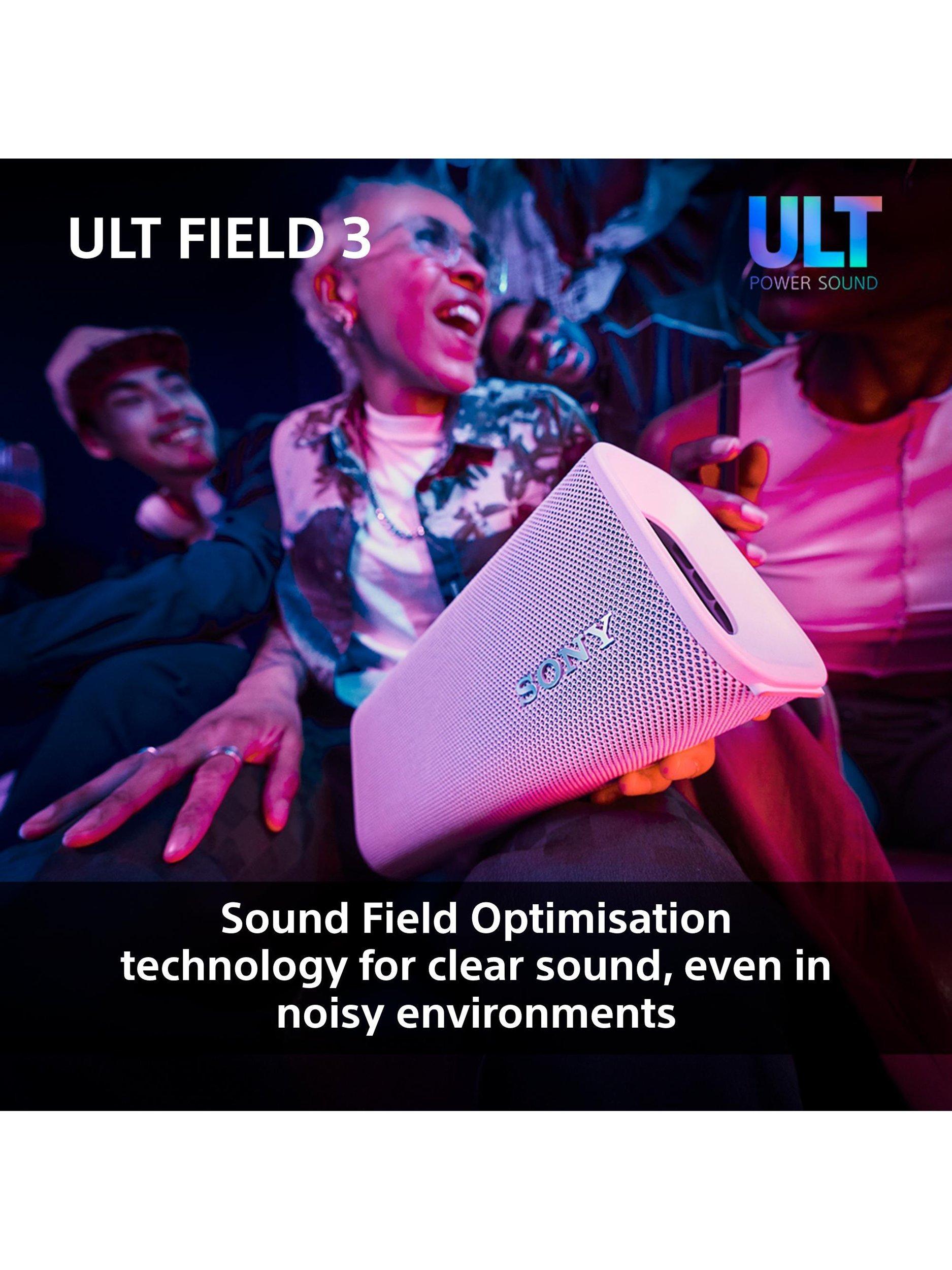 SRS-ULT30 ULT Field 3 Waterproof Bluetooth Portable Speaker with ULT POWER SOUND