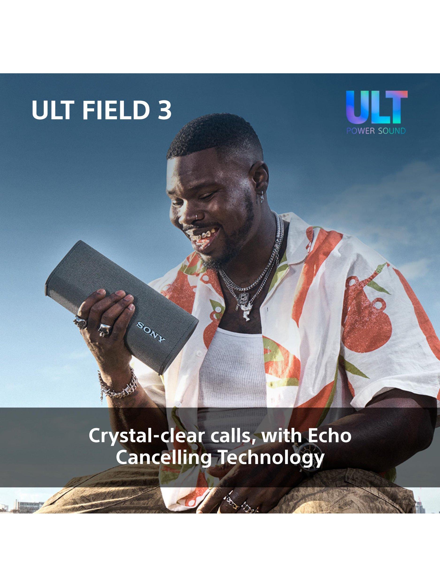 SRS-ULT30 ULT Field 3 Waterproof Bluetooth Portable Speaker with ULT POWER SOUND