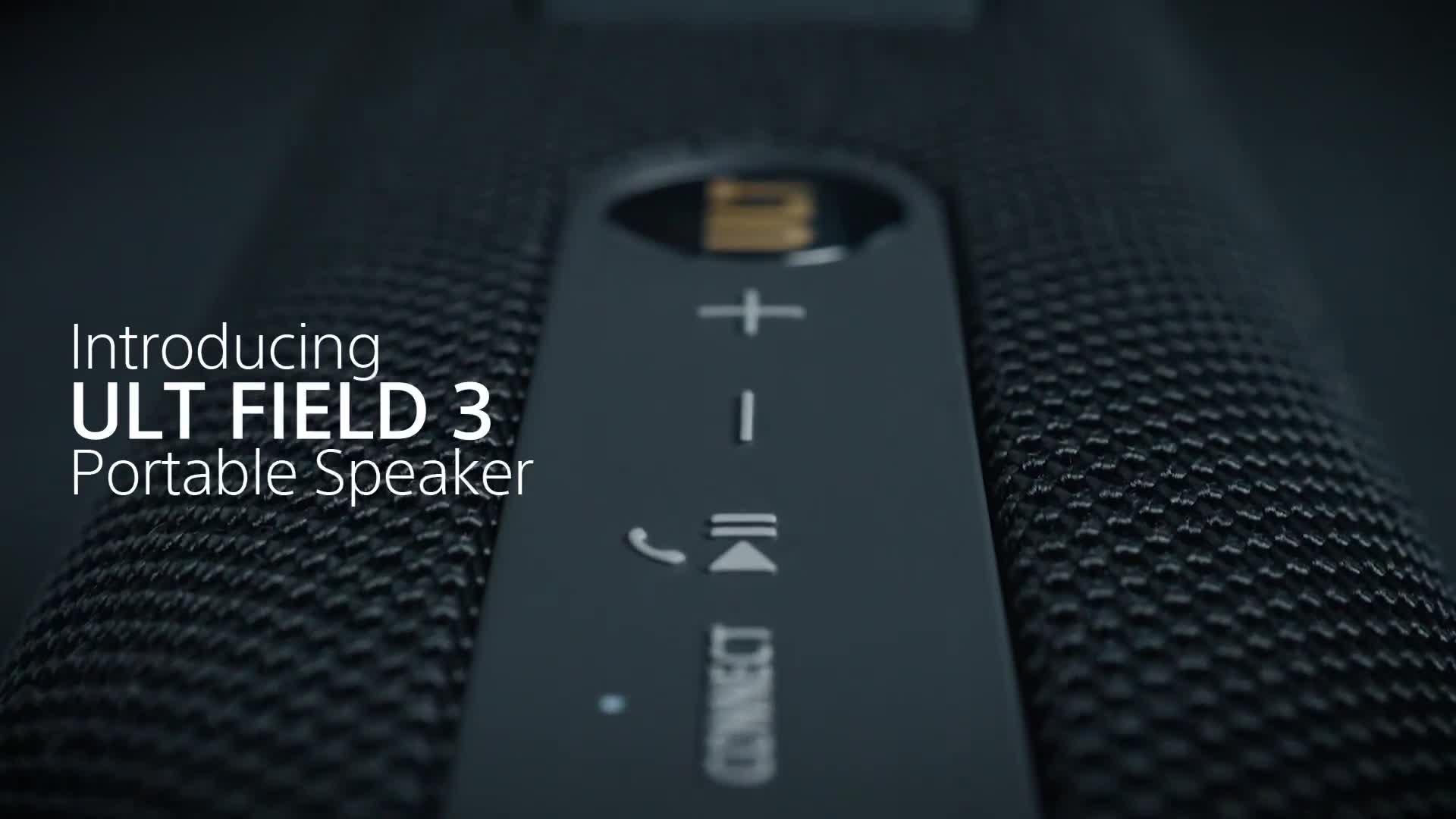 SRS-ULT30 ULT Field 3 Waterproof Bluetooth Portable Speaker with ULT POWER SOUND