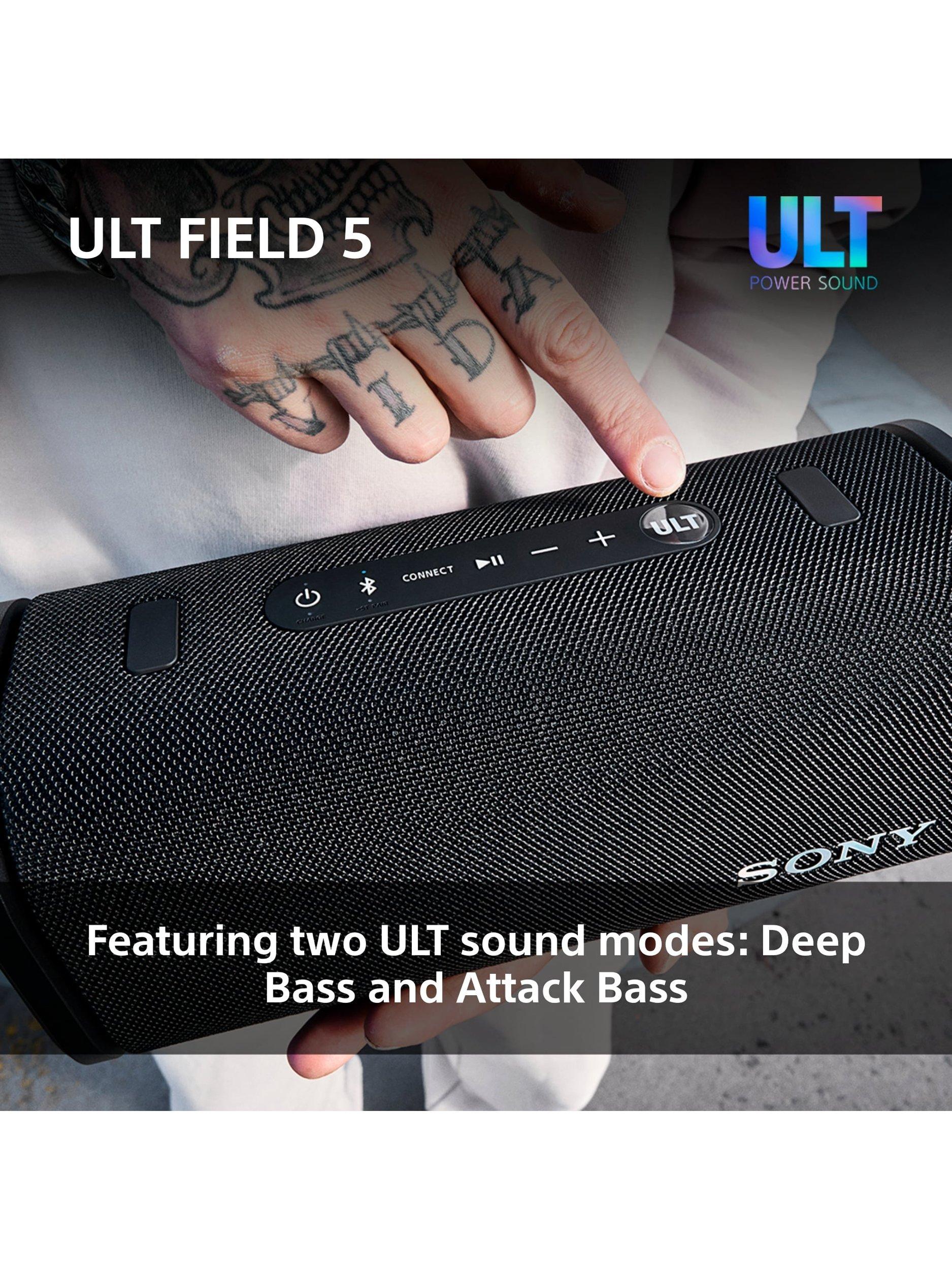 SRS-ULT50 ULT Field 5 Waterproof Bluetooth Portable Speaker with ULT POWER SOUND & LED Lighting