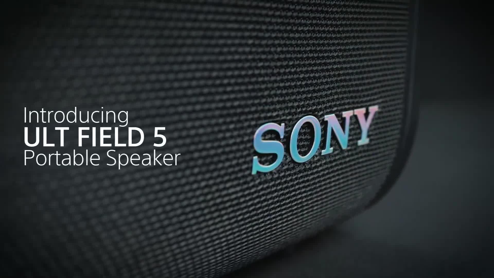 SRS-ULT50 ULT Field 5 Waterproof Bluetooth Portable Speaker with ULT POWER SOUND & LED Lighting