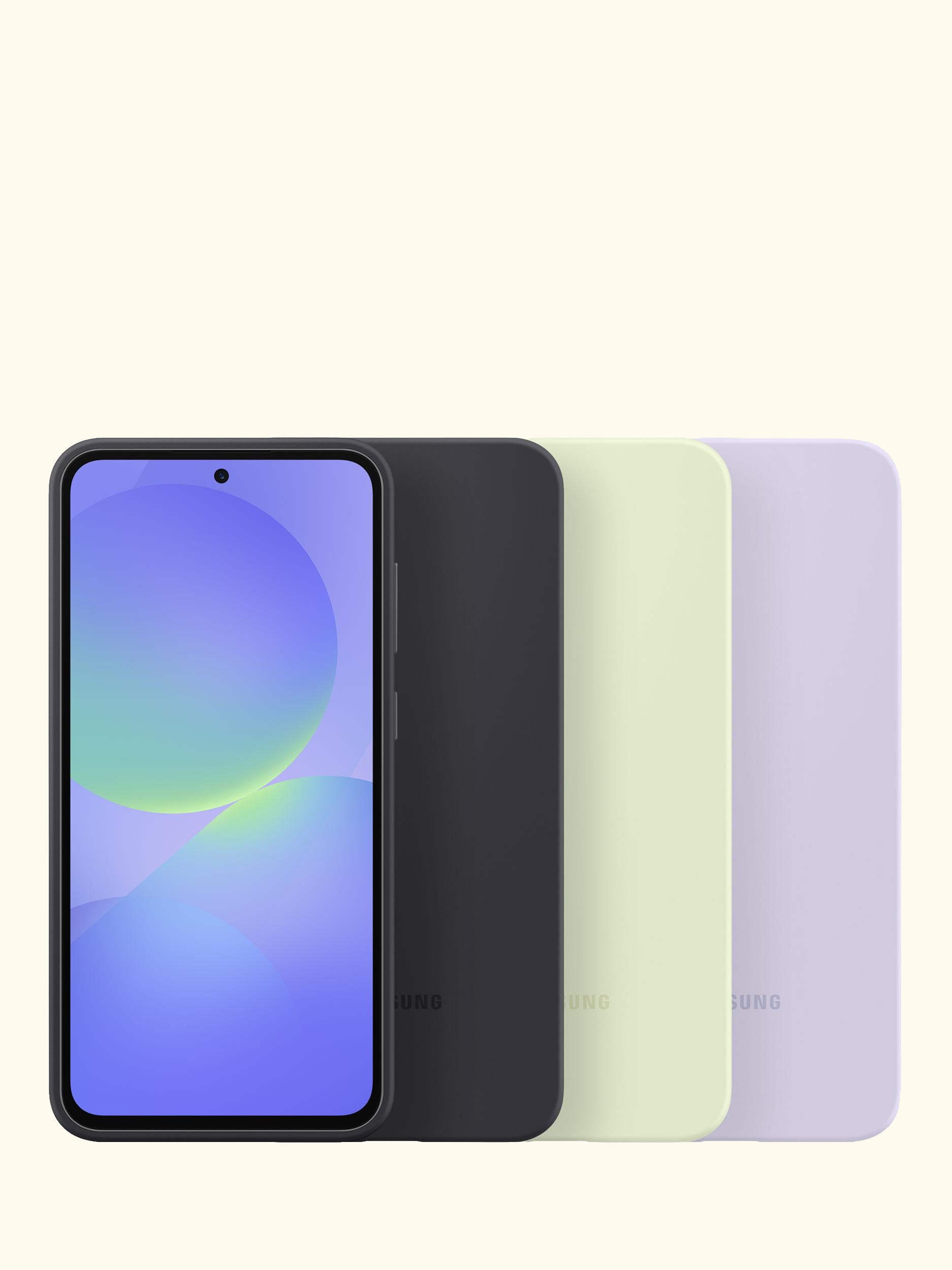 Galaxy A36 Silicone Case, Black