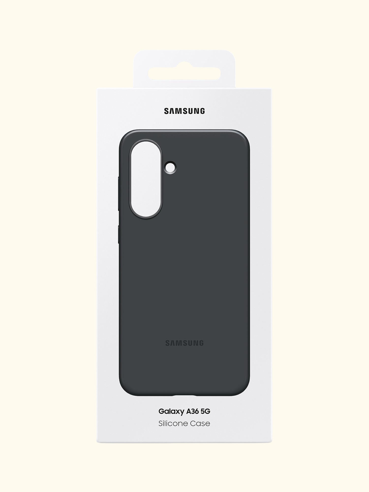 Galaxy A36 Silicone Case, Black