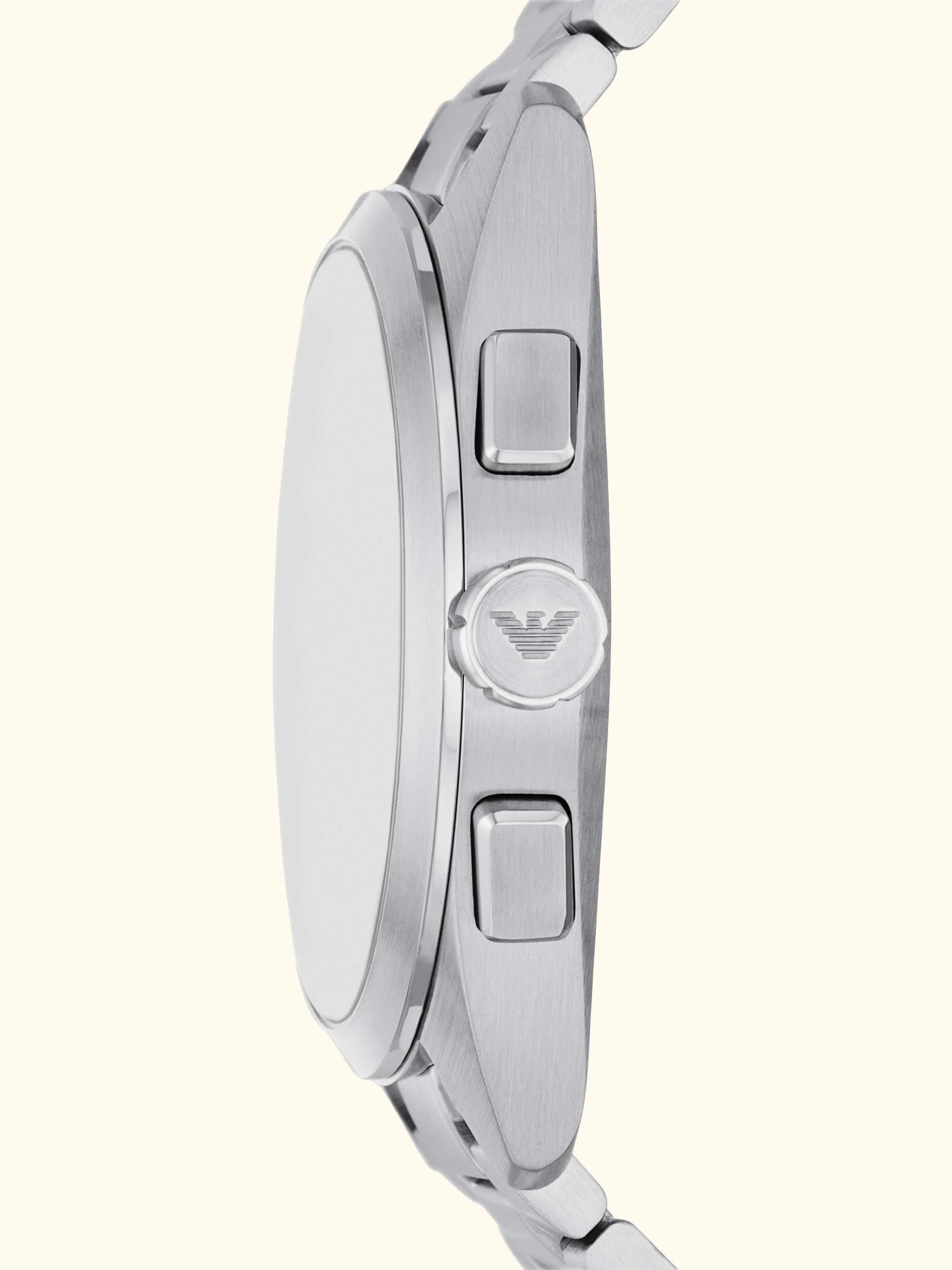 AR11541 Men's Bracelet Watch, Silver And Blue