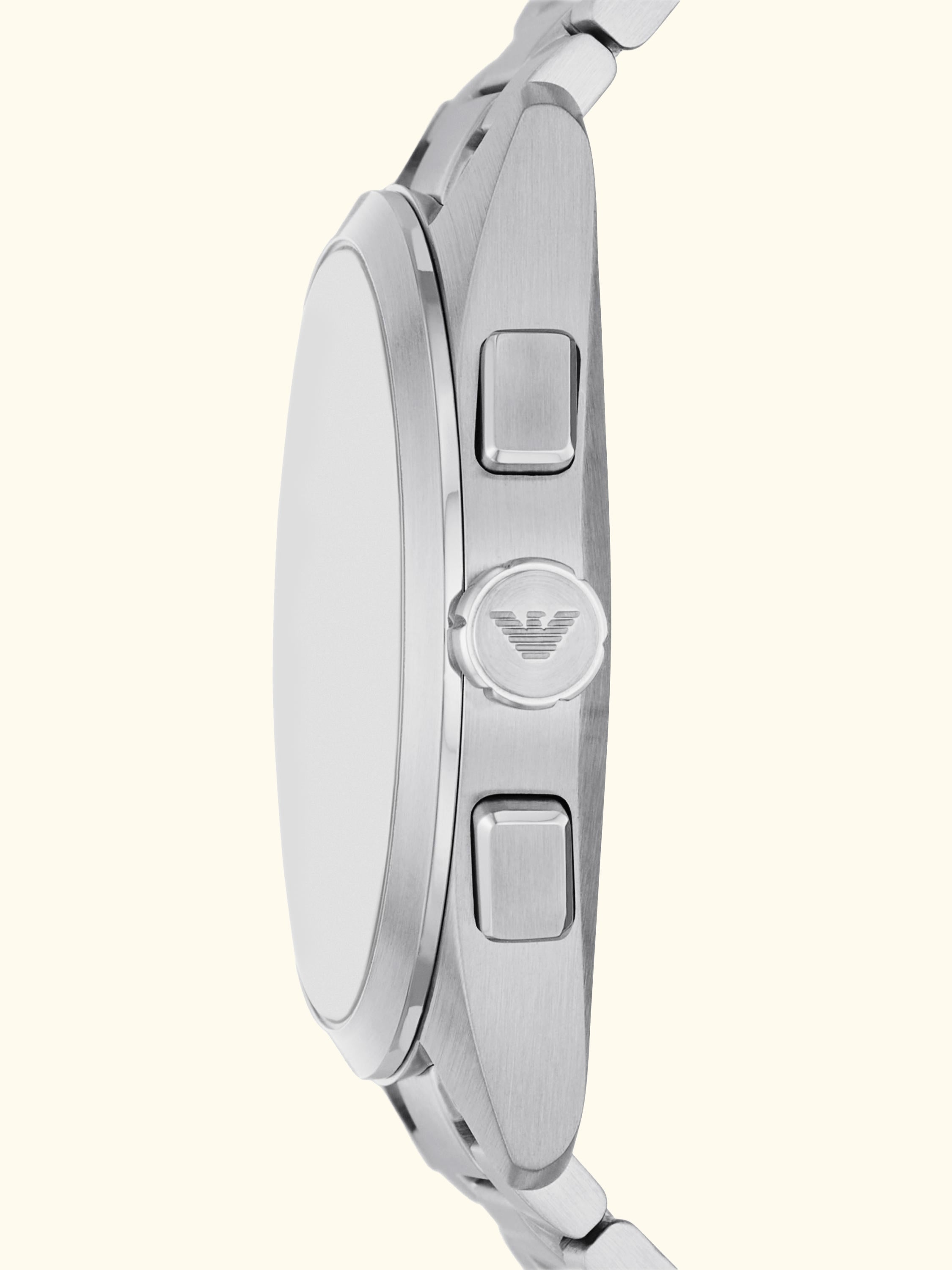 AR11541 Men's Bracelet Watch, Silver And Blue