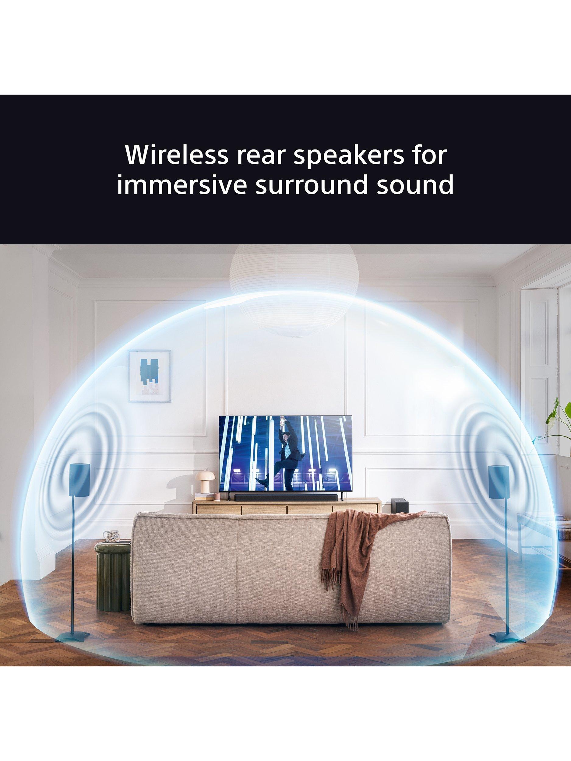 Bravia Theatre Rear 8 SA-RS8 Wireless Rear Speakers, Black