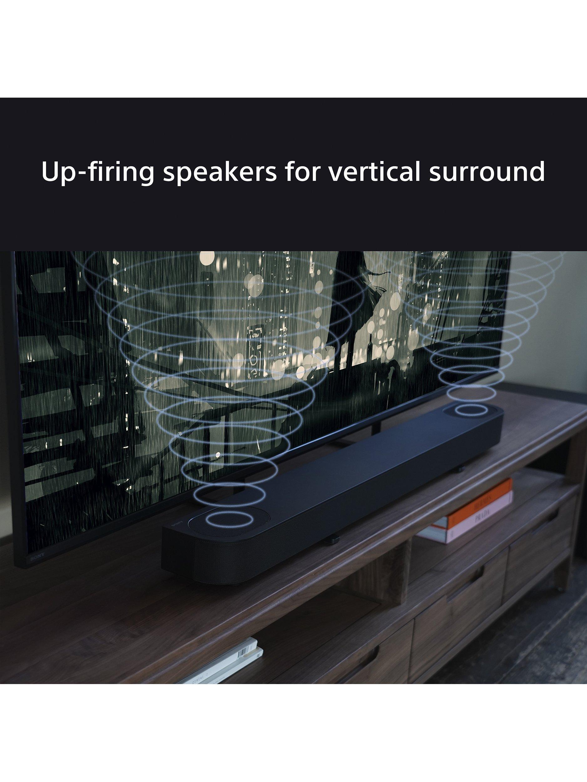 Bravia Theatre Bar 6 HT-B600 Bluetooth Soundbar with Wireless Subwoofer, Dolby Atmos & DTS:X, Black