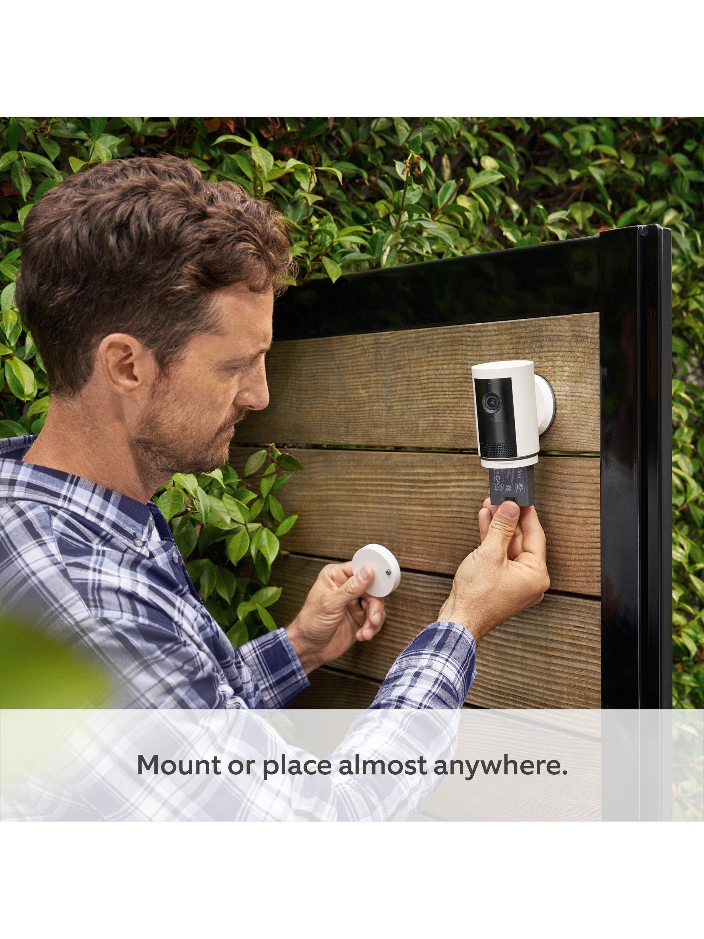 Outdoor Camera Plus Battery Smart Security Camera with Built-in Wi-Fi, Black