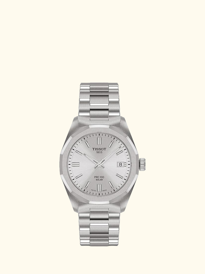 T1518221103100 Women's 34mm Bracelet Watch, Silver