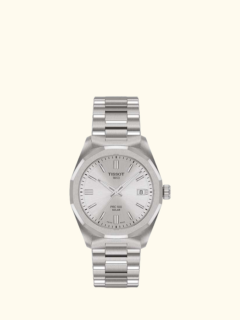 T1518221103100 Women's 34mm Bracelet Watch, Silver