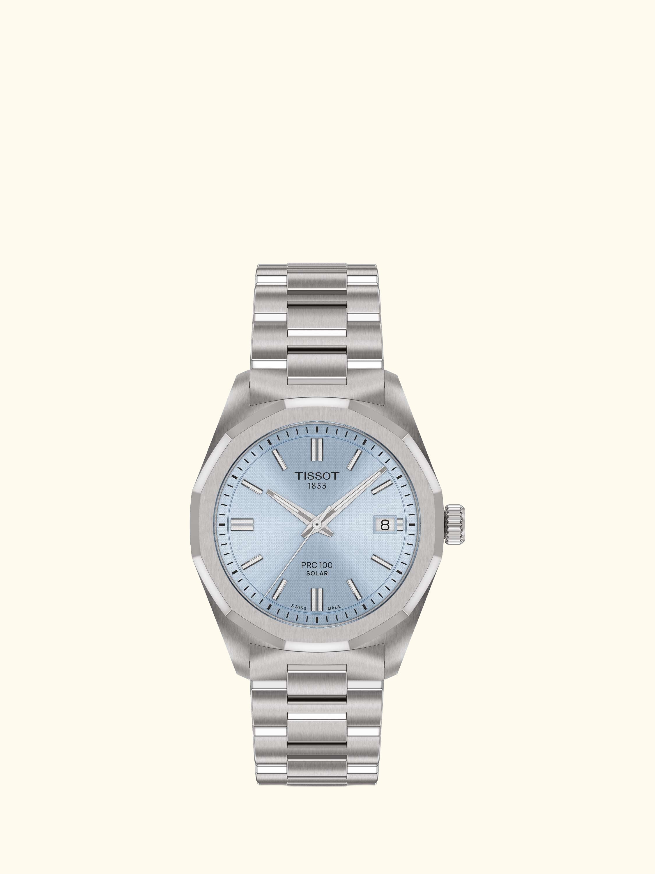 T1518221135100 Women's 34mm Bracelet Watch, Ice Blue