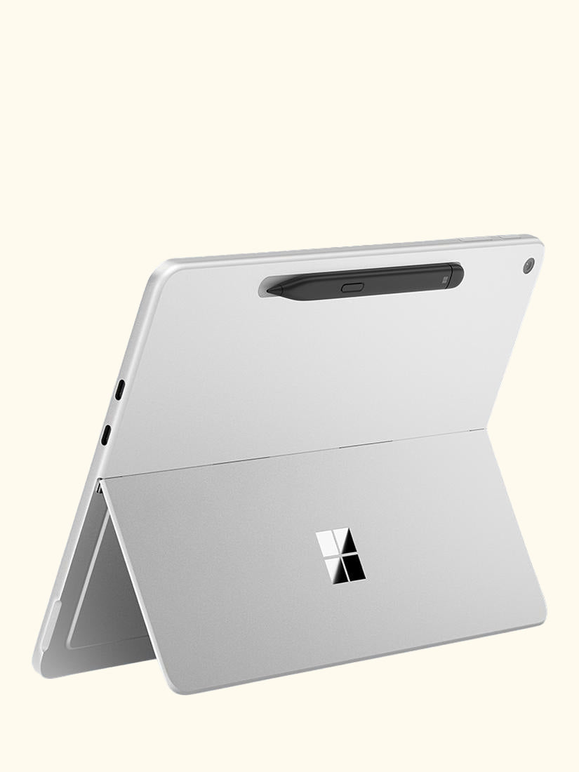 Surface Pro, Copilot+ PC, Qualcomm C8 Snapdragon X Plus Processor, 16GB RAM, 512GB SSD, 12" PixelSense Flow Display, Platinum