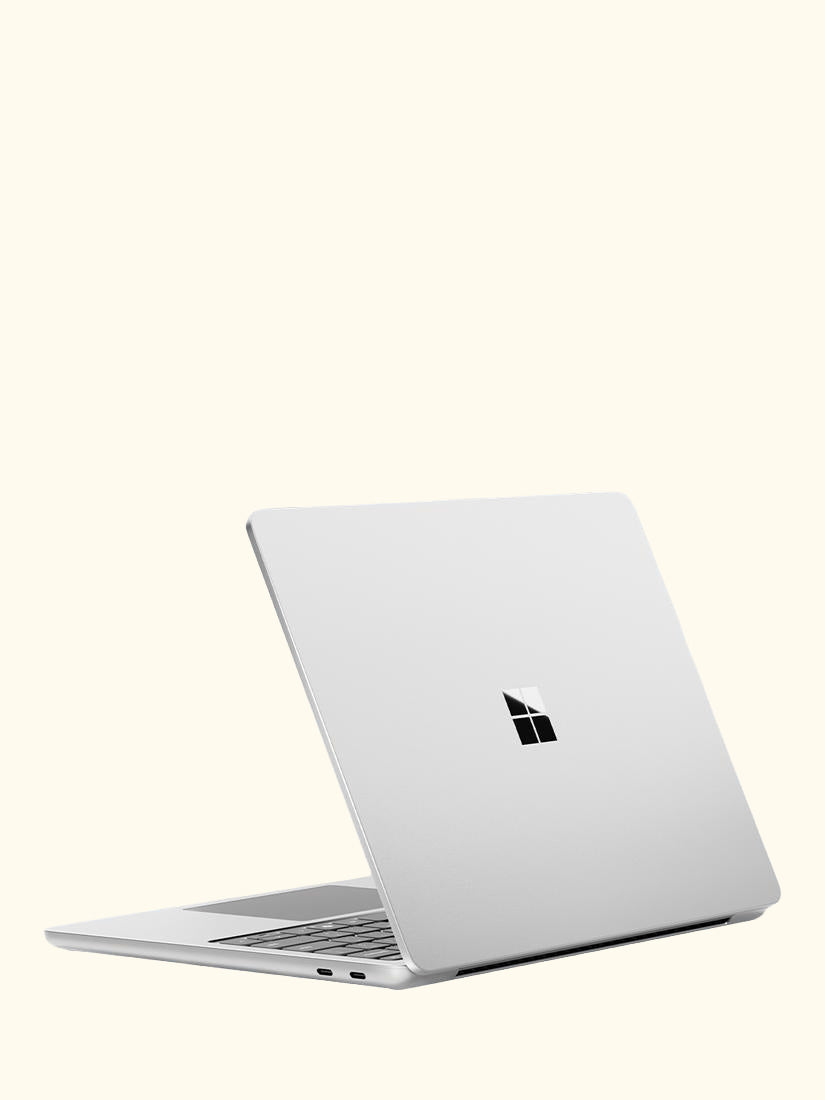 Surface Laptop 13”, Copilot+ PC, Qualcomm C8 Snapdragon X Plus Processor, 16GB RAM, 512GB SSD, 13” PixelSense Display, Platinum