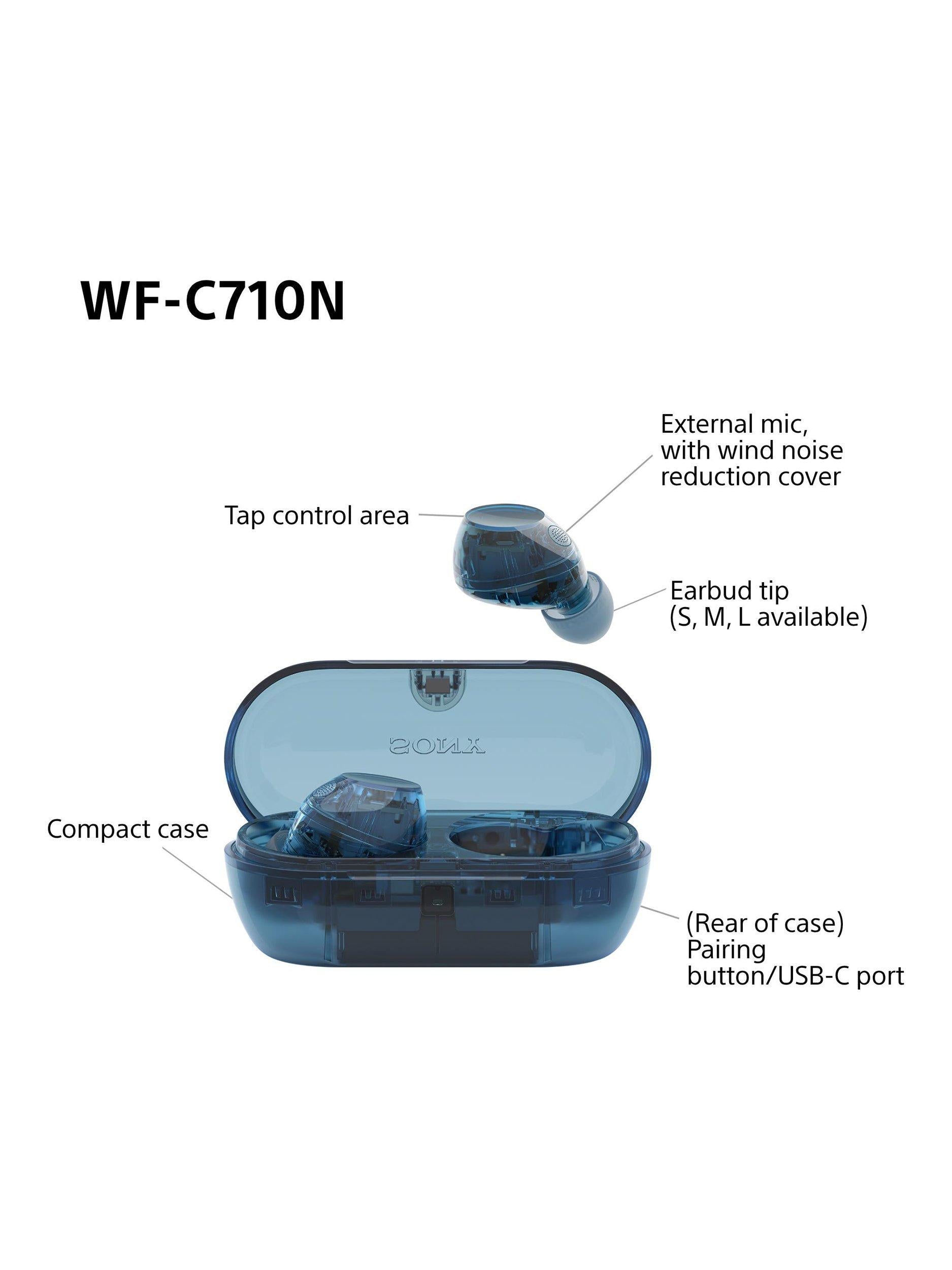 WF-C710N Noise Cancelling True Wireless Bluetooth In-Ear Headphones with Mic/Remote