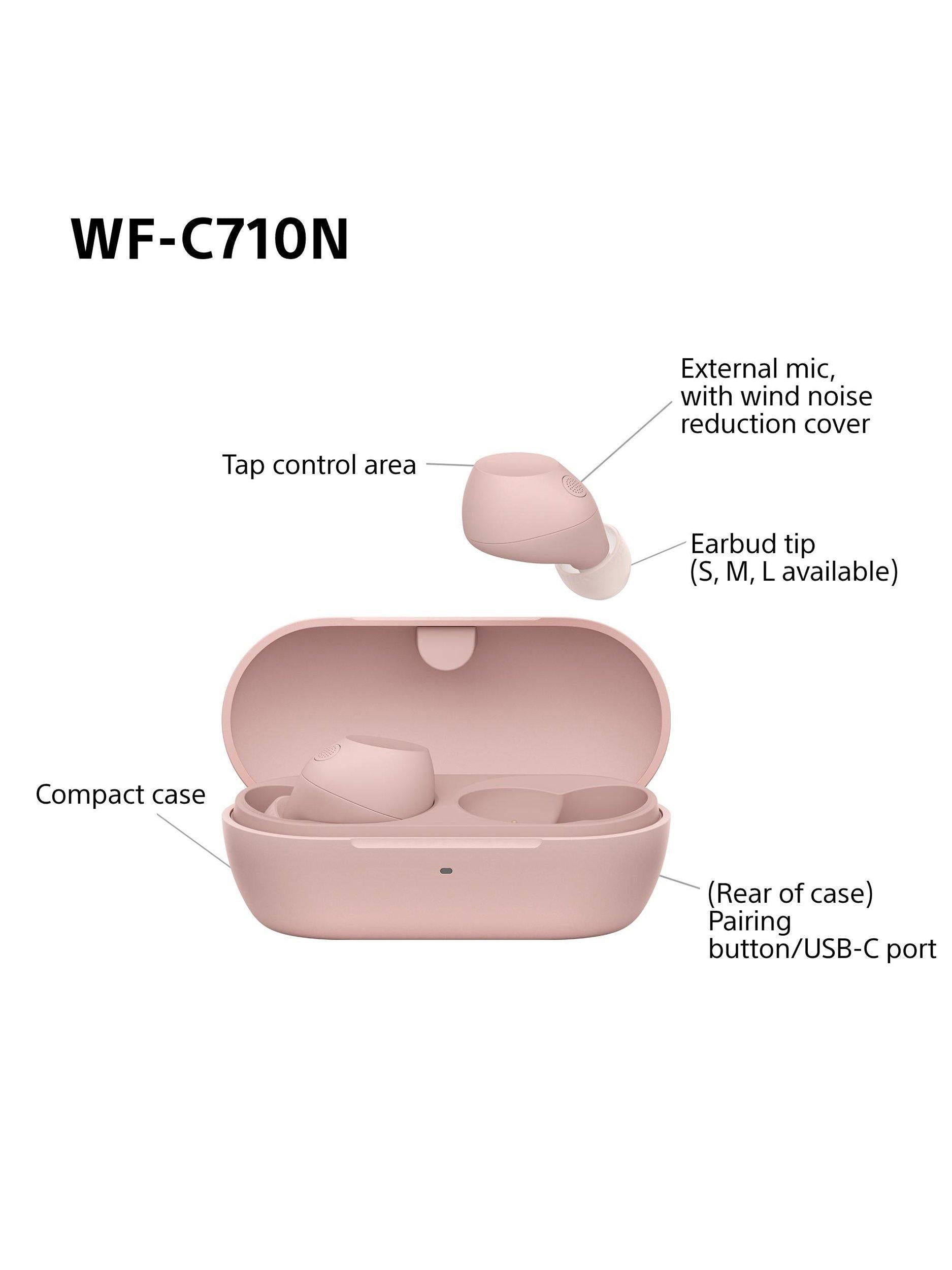 WF-C710N Noise Cancelling True Wireless Bluetooth In-Ear Headphones with Mic/Remote