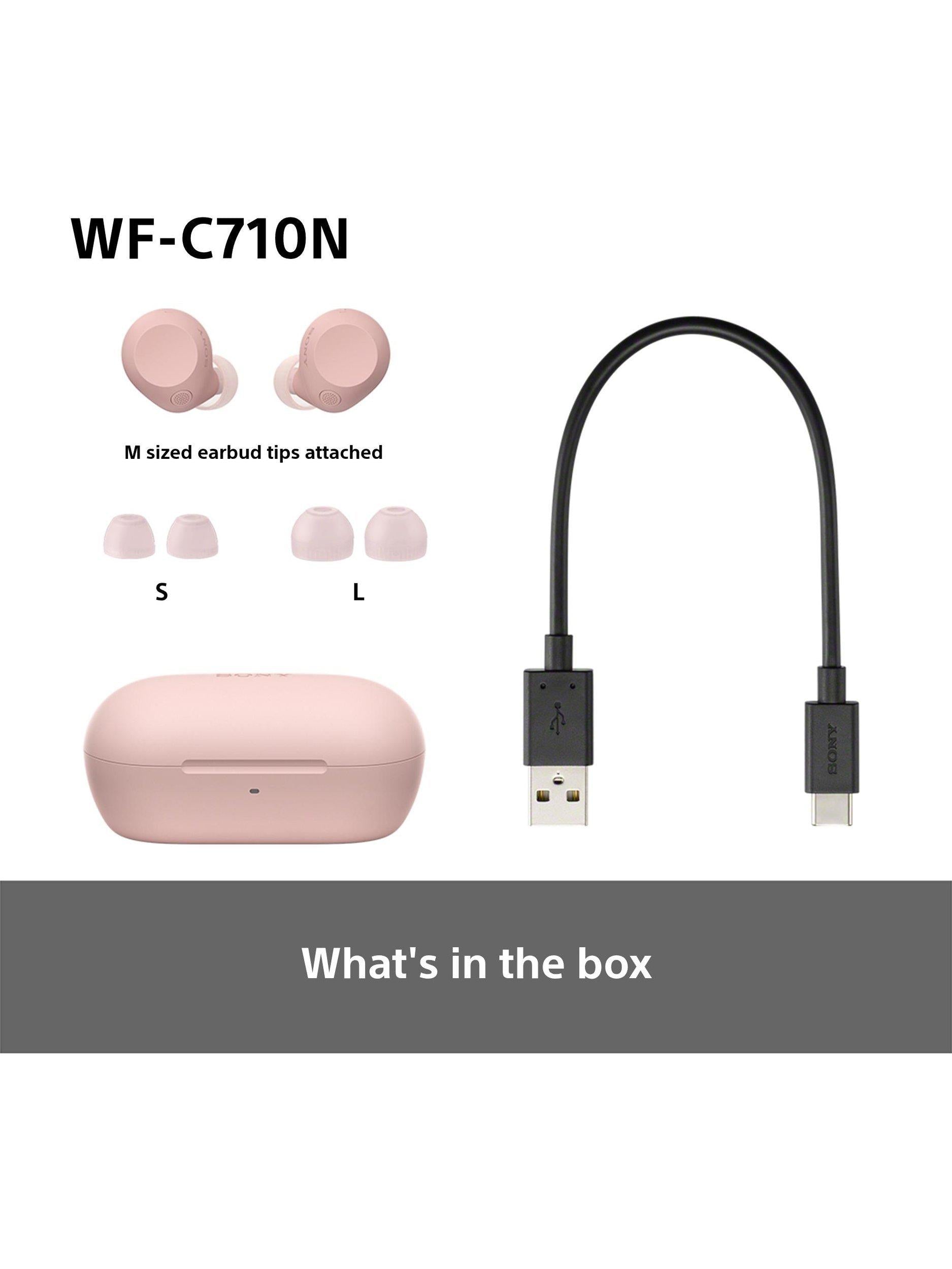 WF-C710N Noise Cancelling True Wireless Bluetooth In-Ear Headphones with Mic/Remote