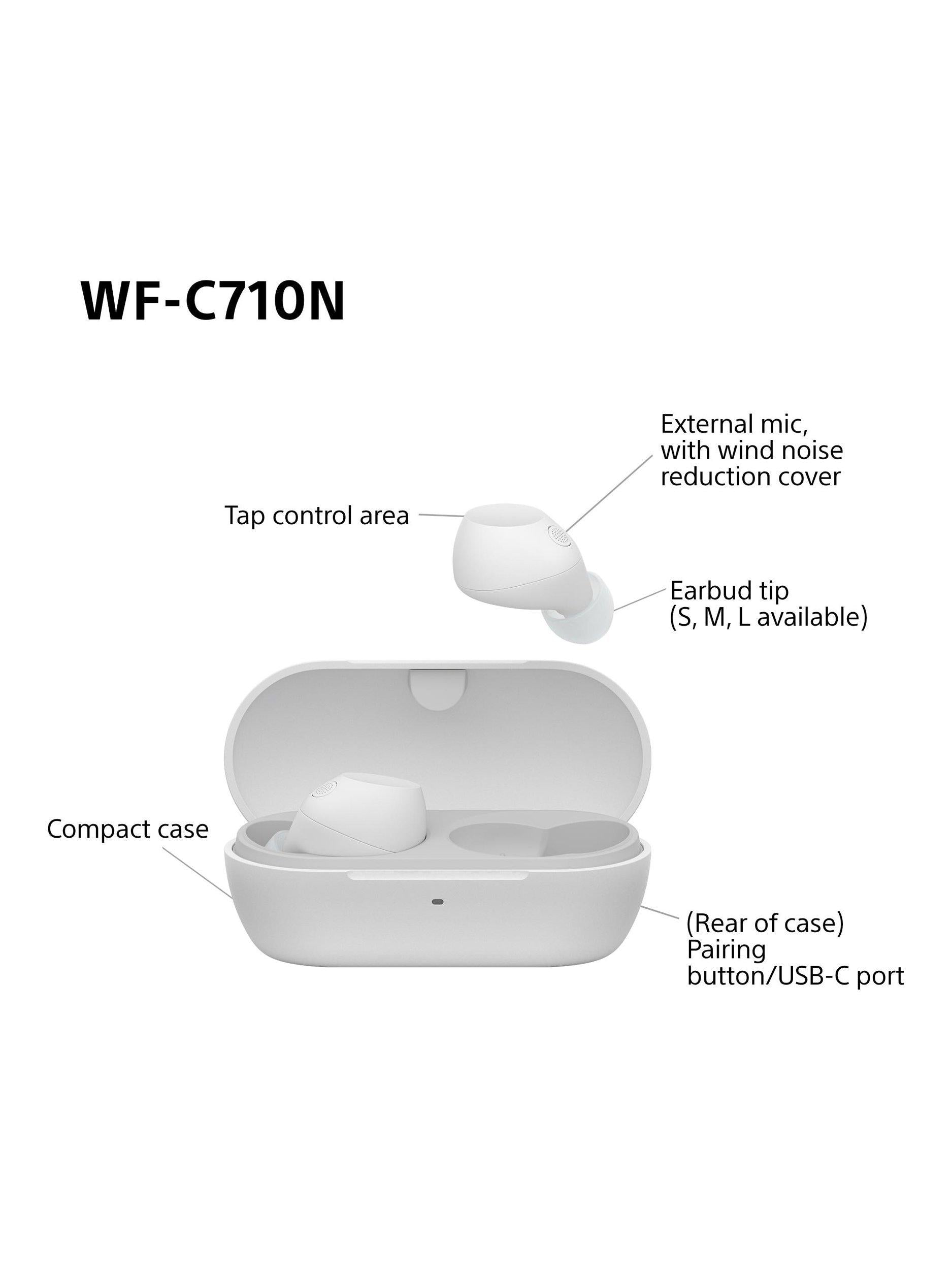 WF-C710N Noise Cancelling True Wireless Bluetooth In-Ear Headphones with Mic/Remote