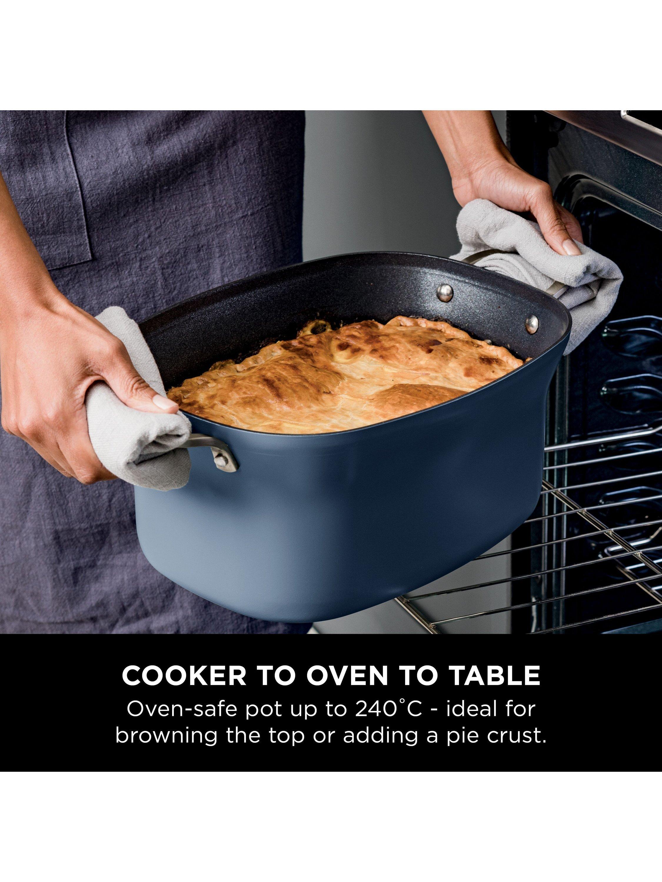 MC1101UK Foodi 8-Mode PossibleCooker Rice & Slow Cooker, 6L, Midnight Blue