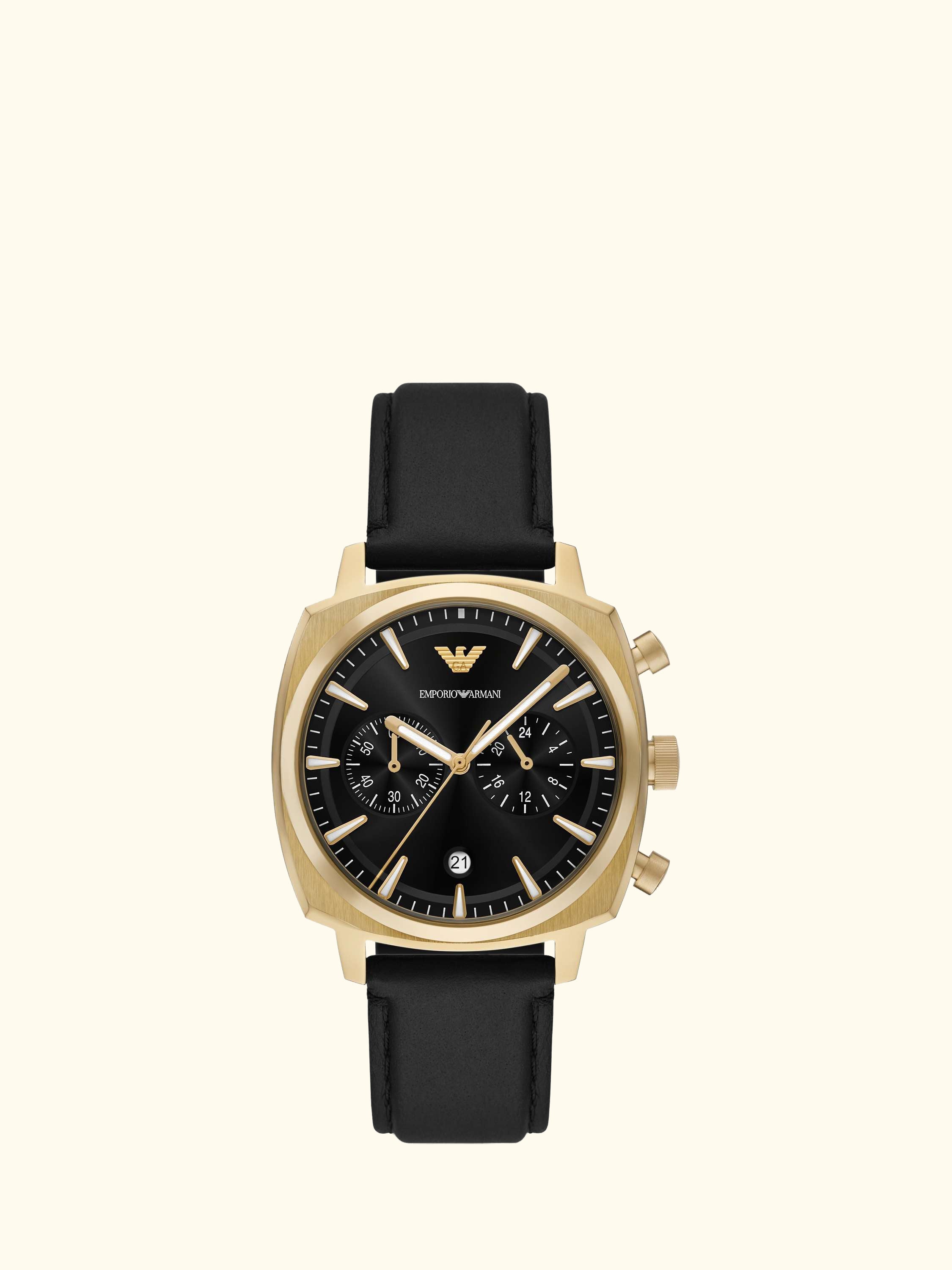 AR11690 Men's Chronograph Watch, Black