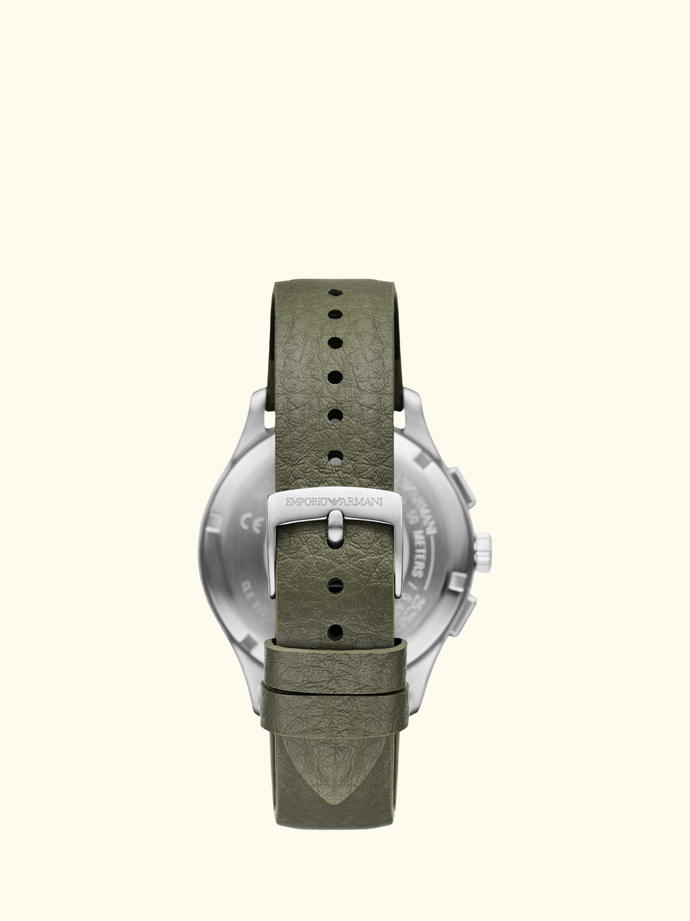 AR11693 Men's Stainless Steel Mirum Strap Watch, Green