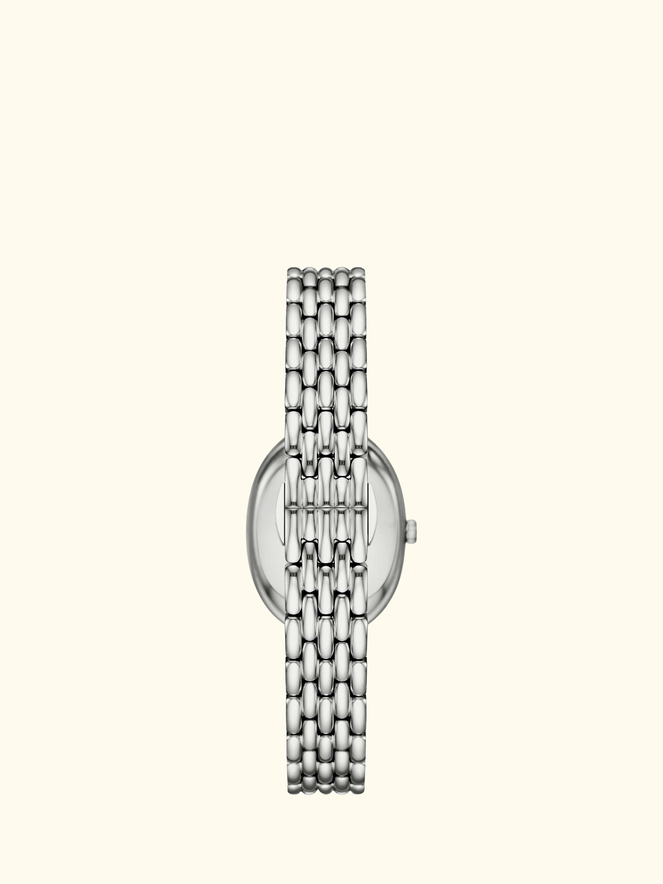 AR11706 Women's Pearl Bracelet Strap Watch, Silver