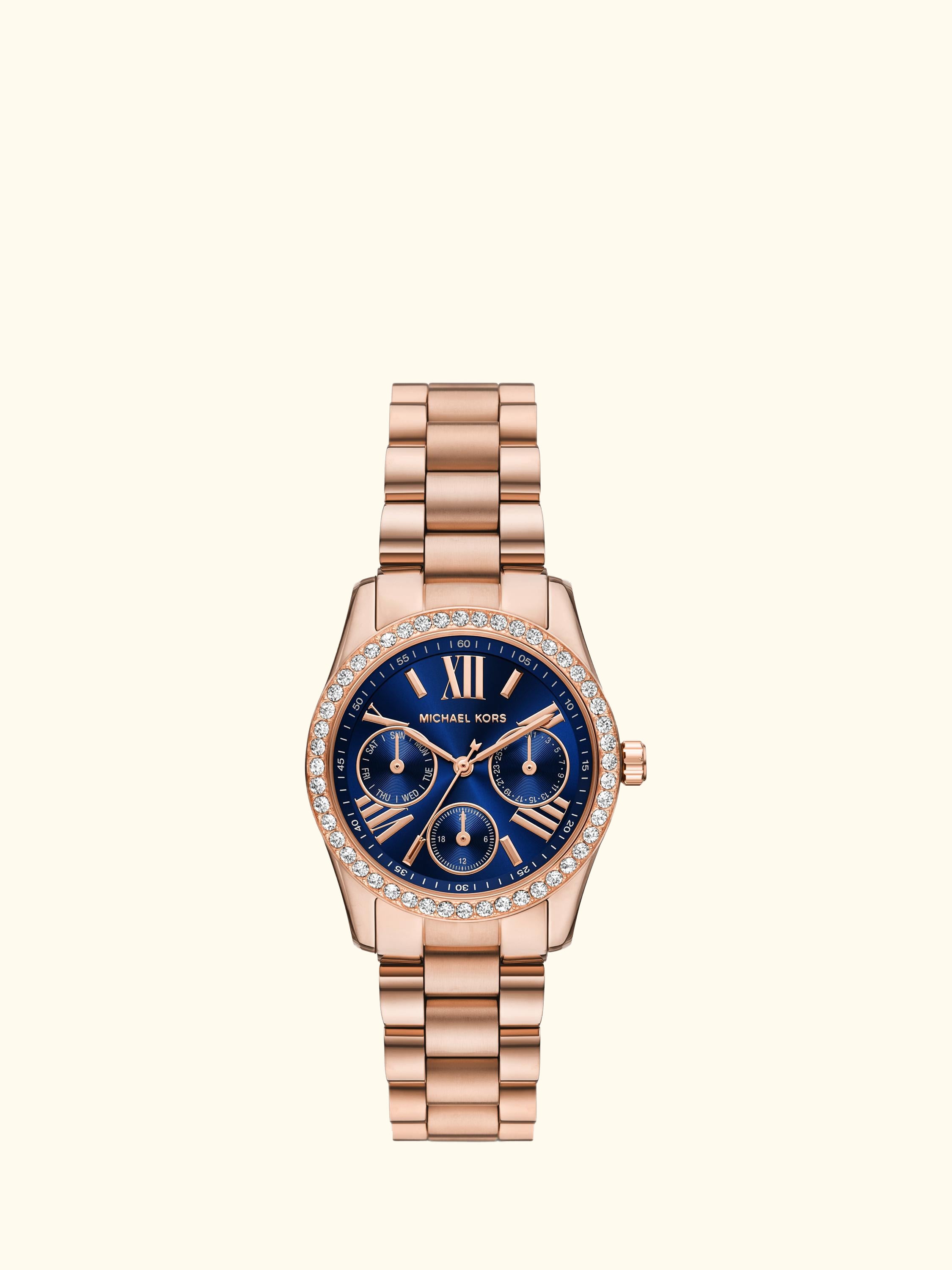 MK4926 Women's Lexington Lux Bracelet Strap Watch, Blue
