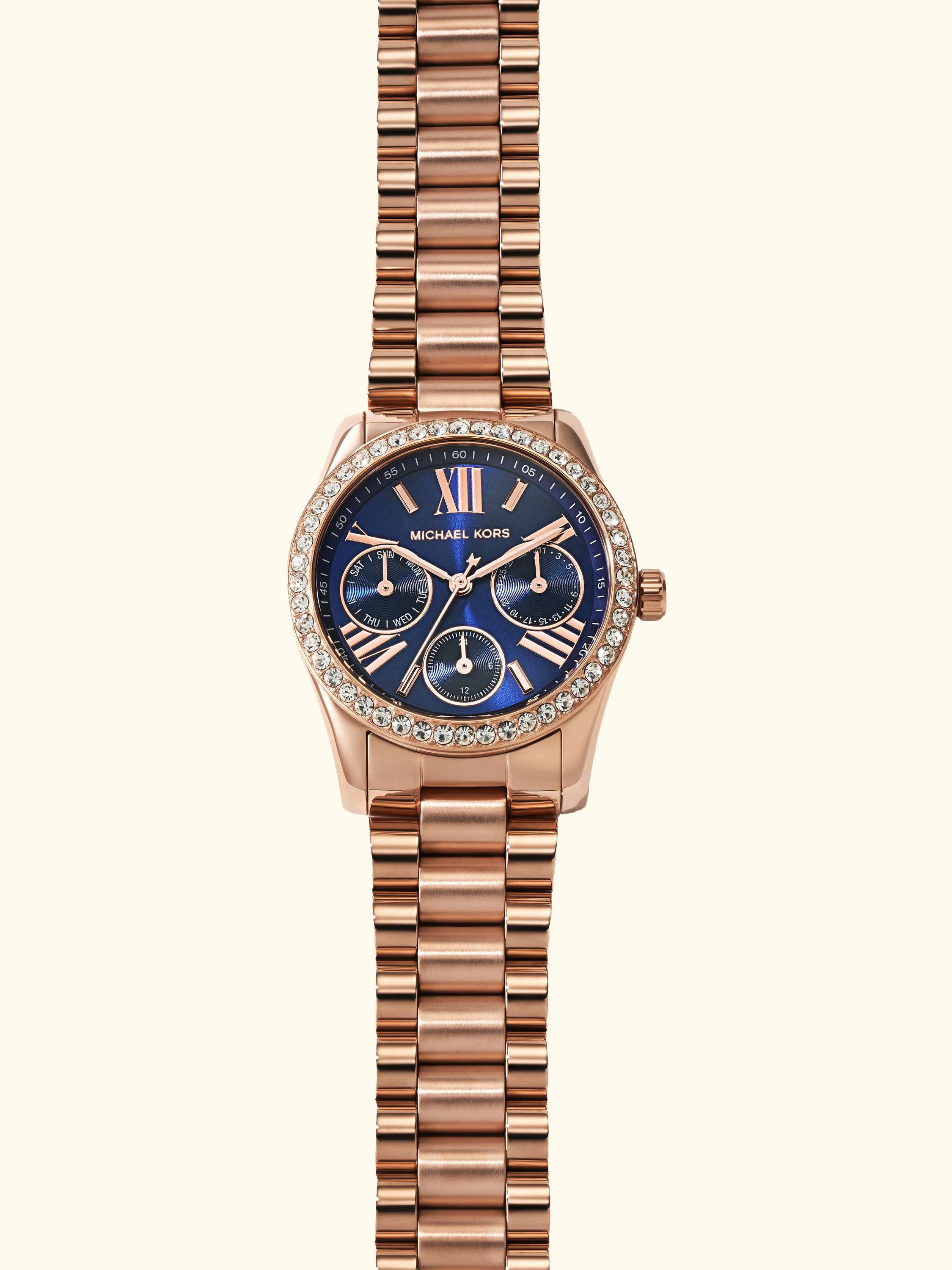 MK4926 Women's Lexington Lux Bracelet Strap Watch, Blue