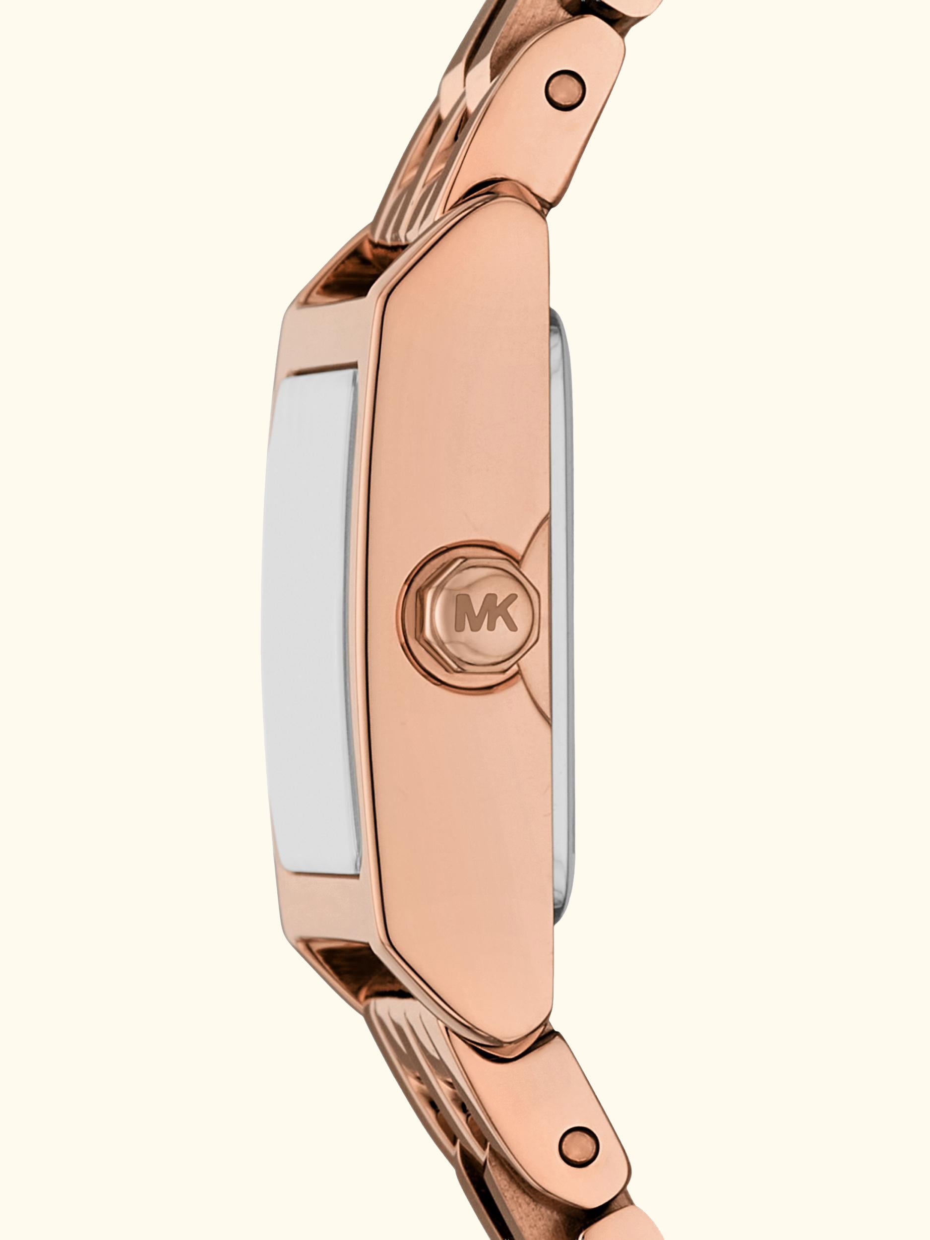 MK4932 Women's Petite Georgie Bracelet Strap Watch, Rose