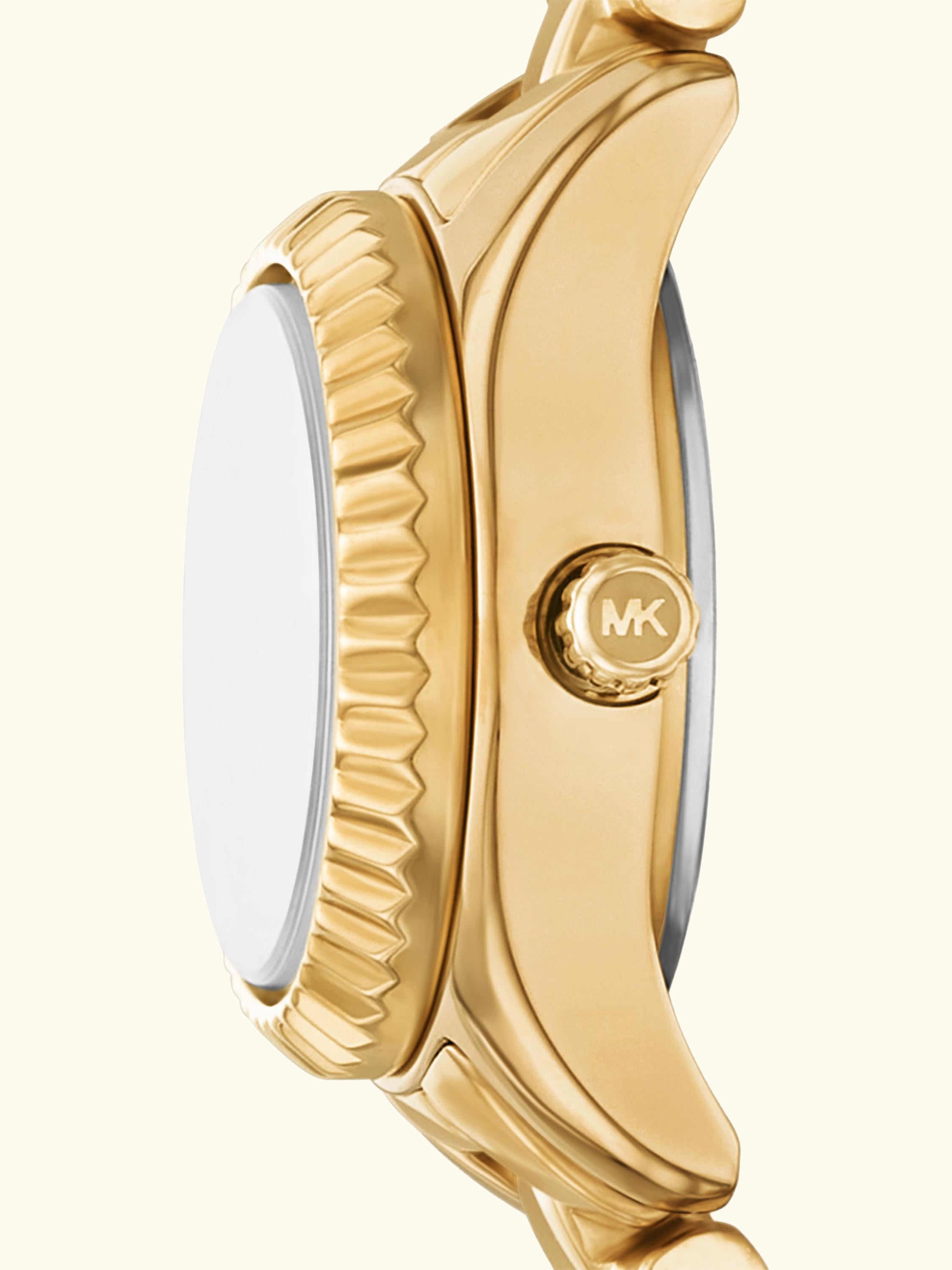 MK4944 Women's Micro Lexington Watch Gift Set, Gold
