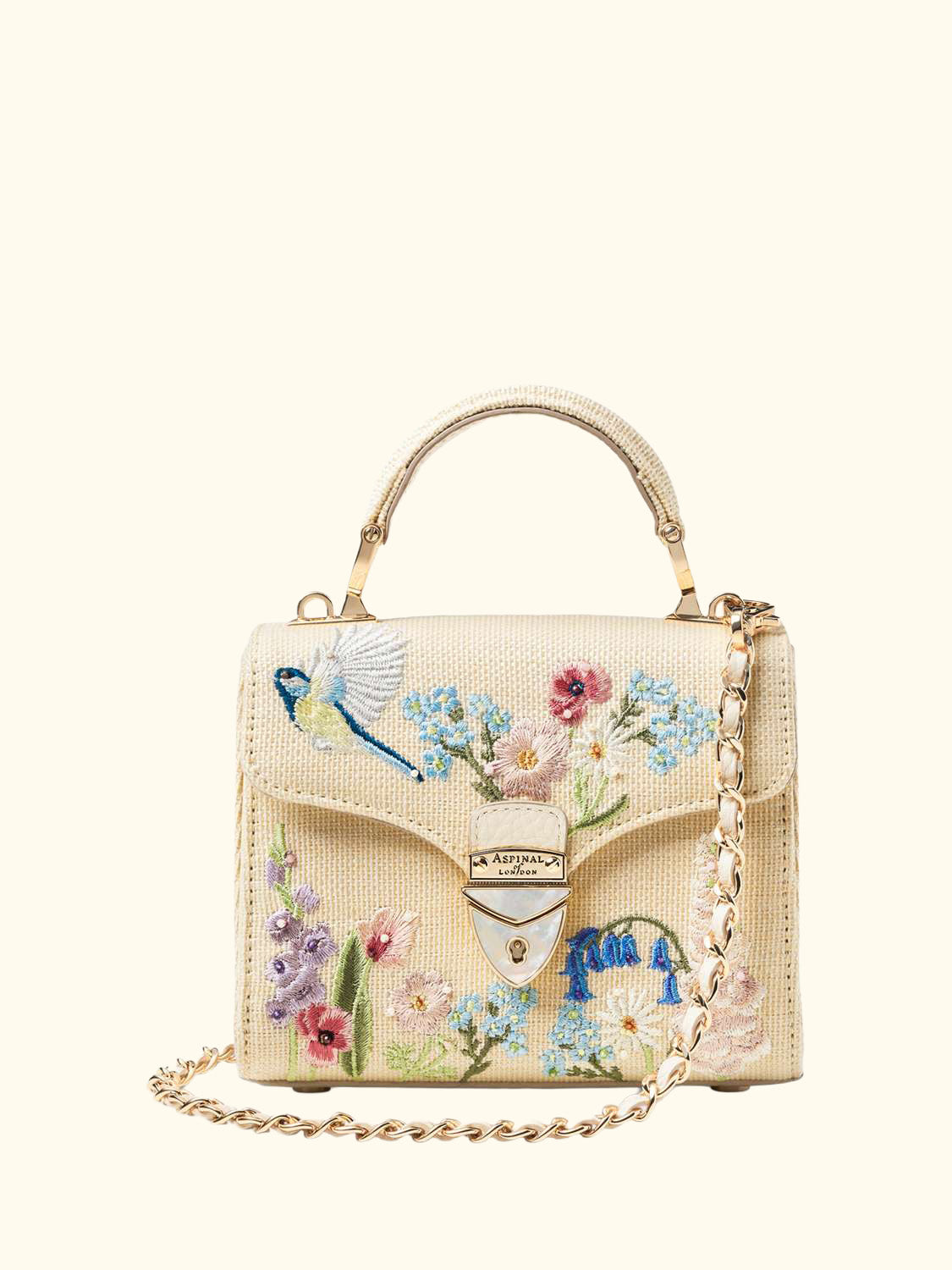 Mayfair Midi Embroidered Clutch Bag, Multi