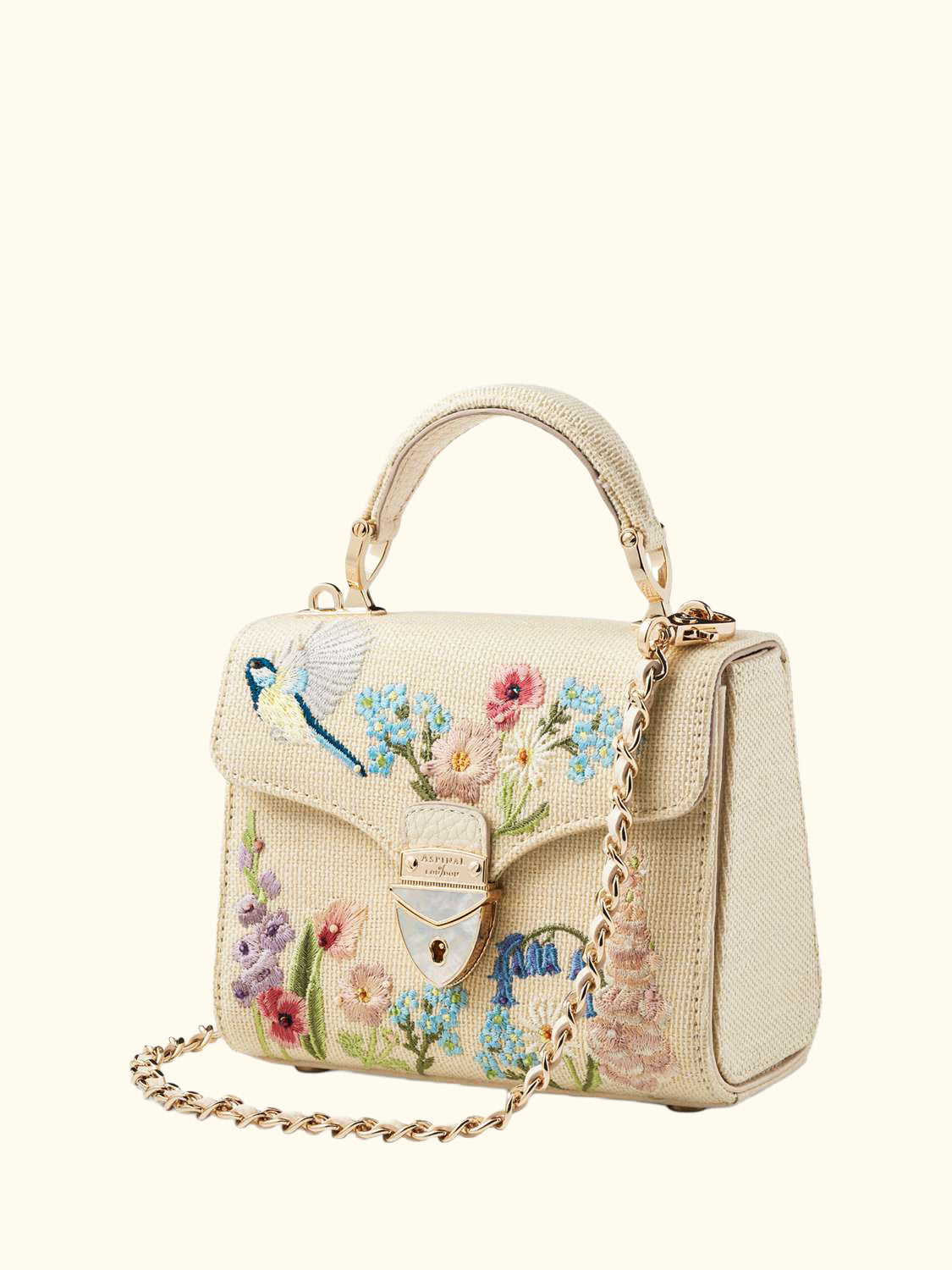 Mayfair Midi Embroidered Clutch Bag, Multi