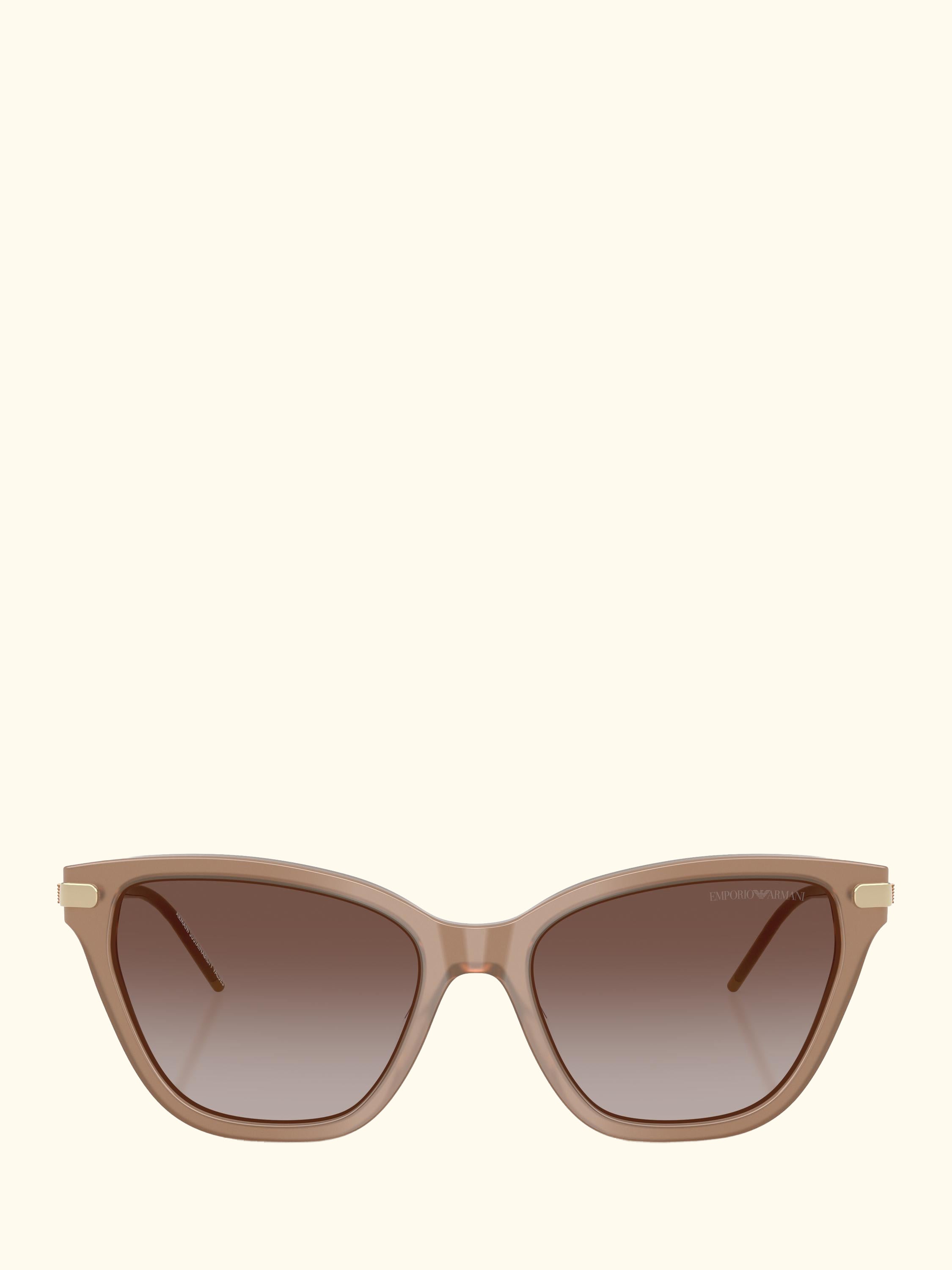 Emporio Amari EA4251 Women's Cat's Eye Sunglasses, Shiny Opal Tundra