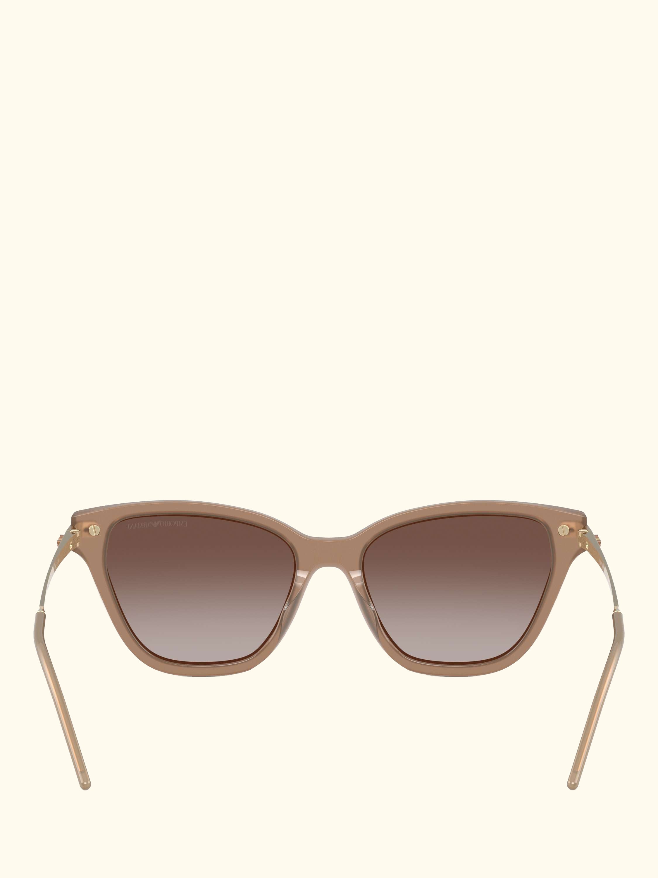 Emporio Amari EA4251 Women's Cat's Eye Sunglasses, Shiny Opal Tundra
