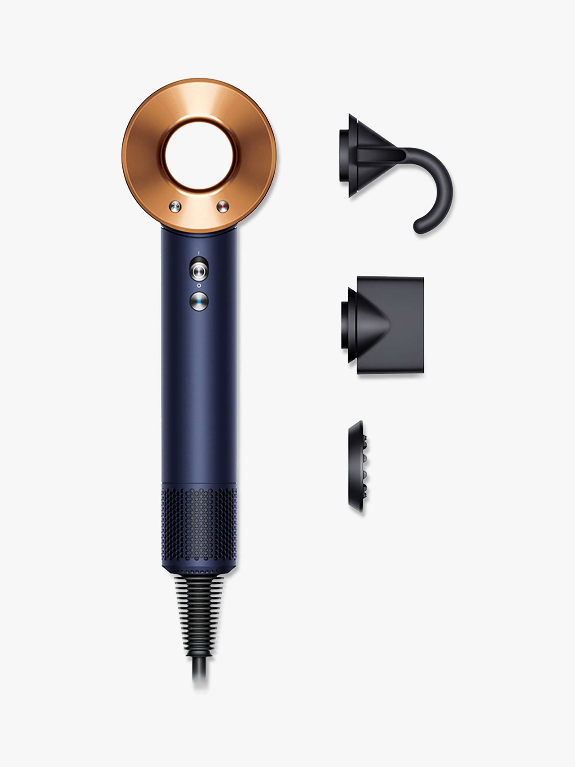 Supersonic™ Straight+Wavy Hair Dryer, Prussian Blue