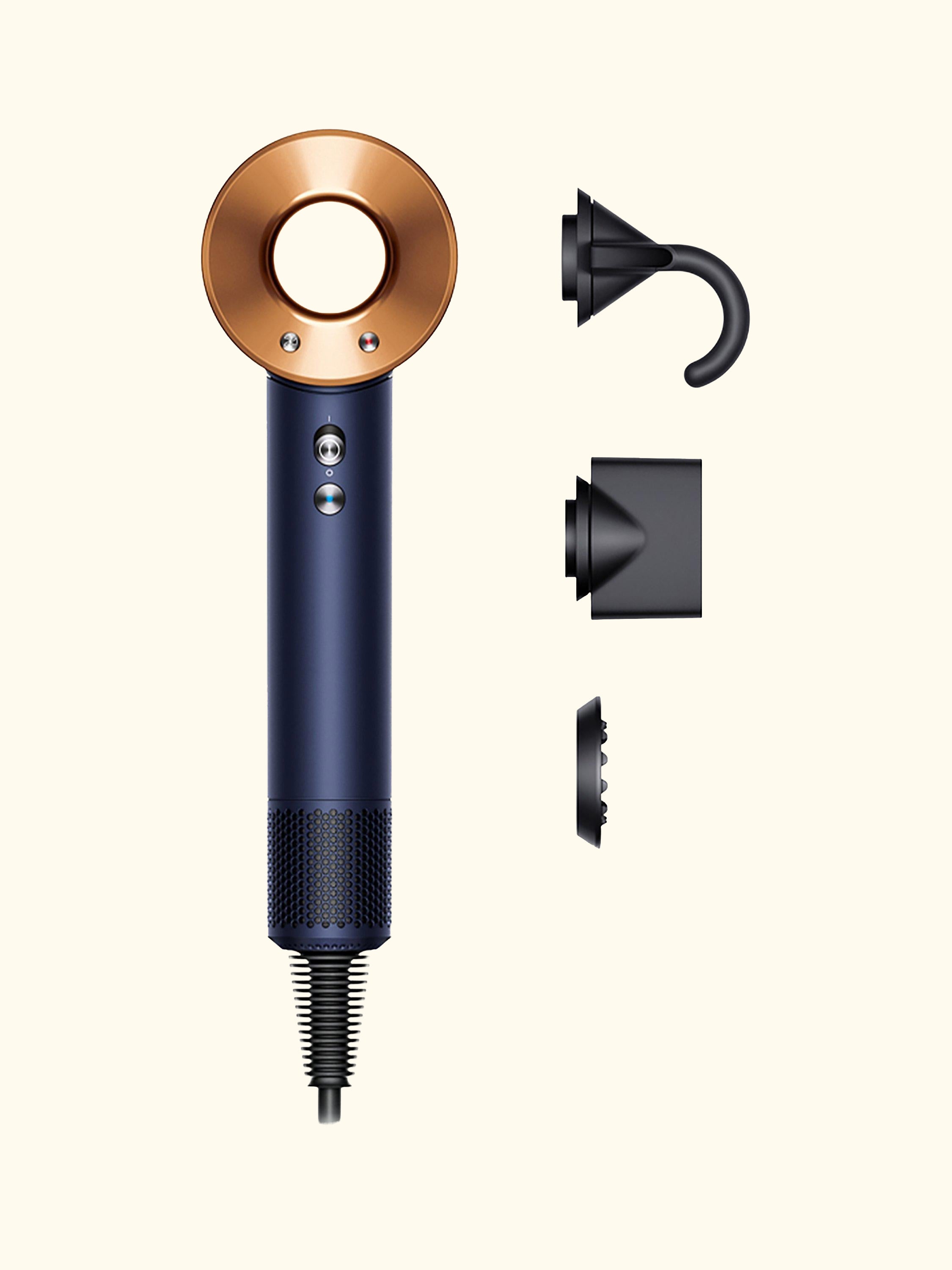 Supersonic™ Straight+Wavy Hair Dryer, Prussian Blue