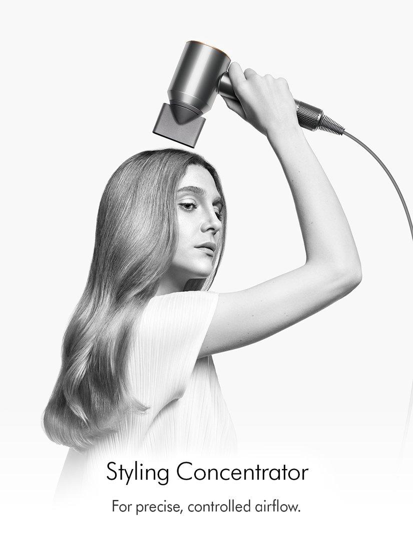 Supersonic™ Straight+Wavy Hair Dryer, Prussian Blue