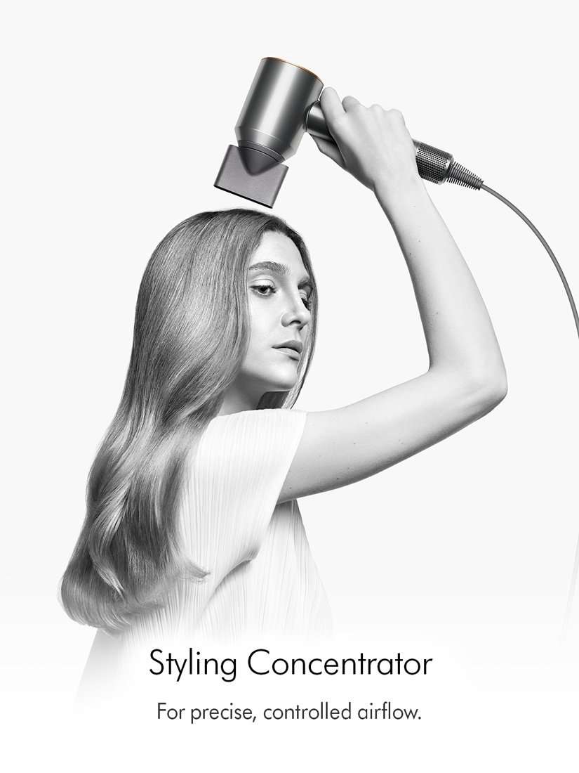 Supersonic™ Straight+Wavy Hair Dryer, Prussian Blue