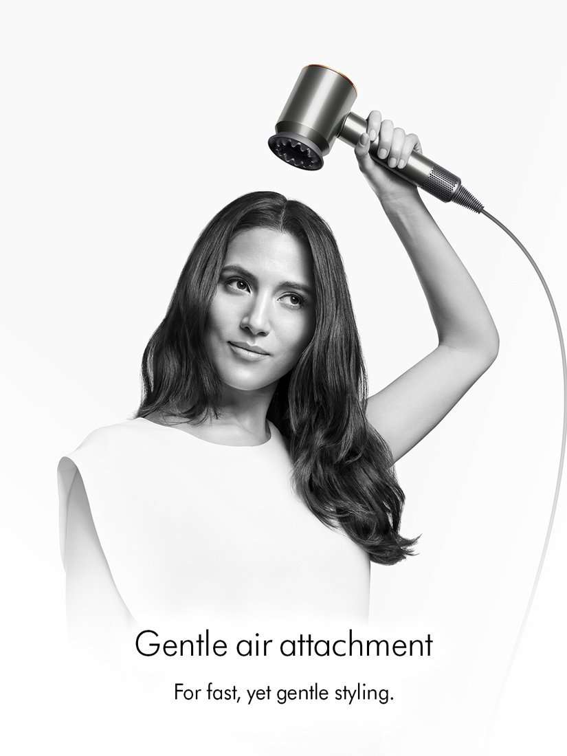 Supersonic™ Straight+Wavy Hair Dryer, Prussian Blue