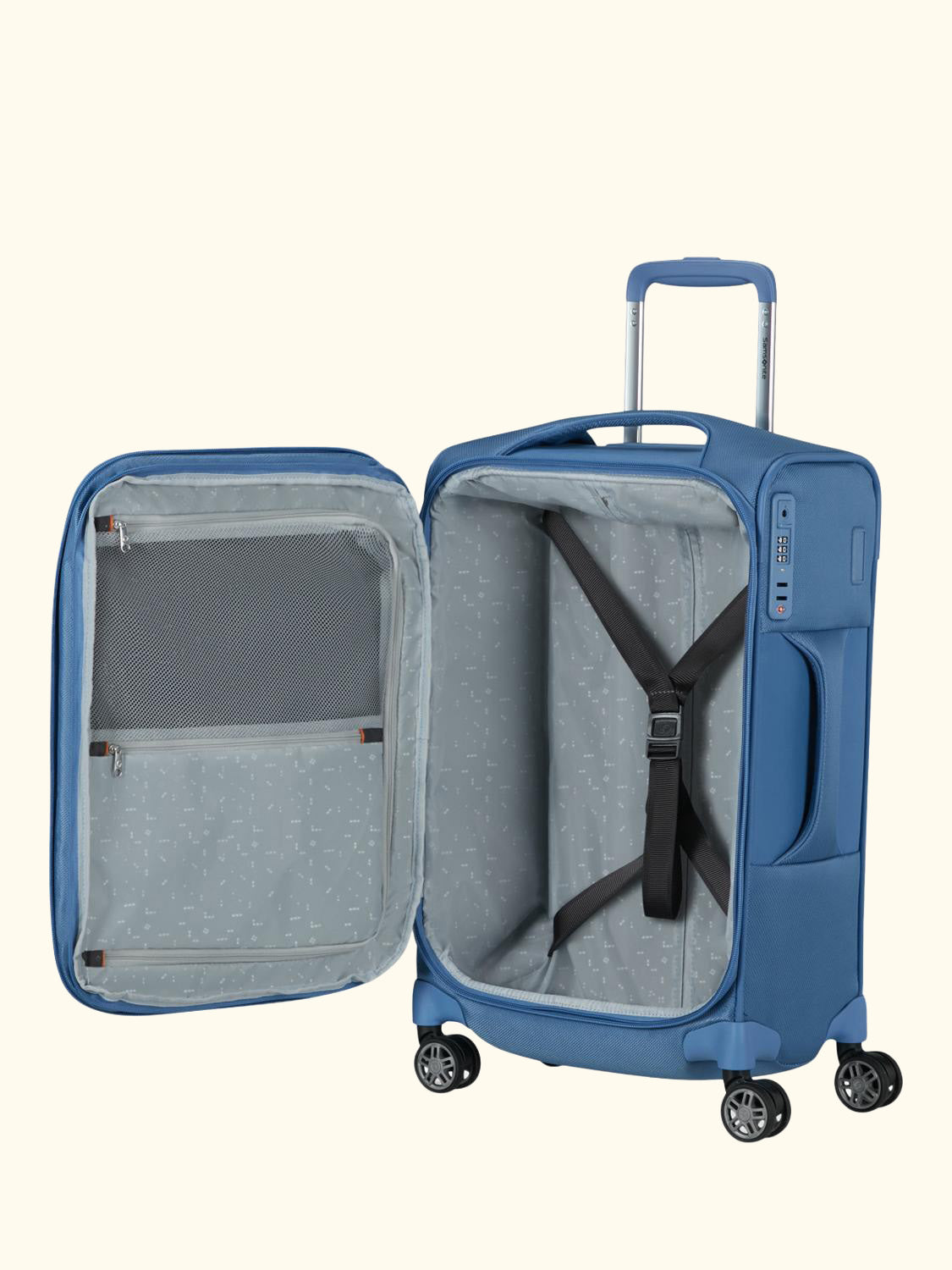 Re-Lite 4-Wheel Spinner 55cm Expandable Slim Cabin Case, 36L