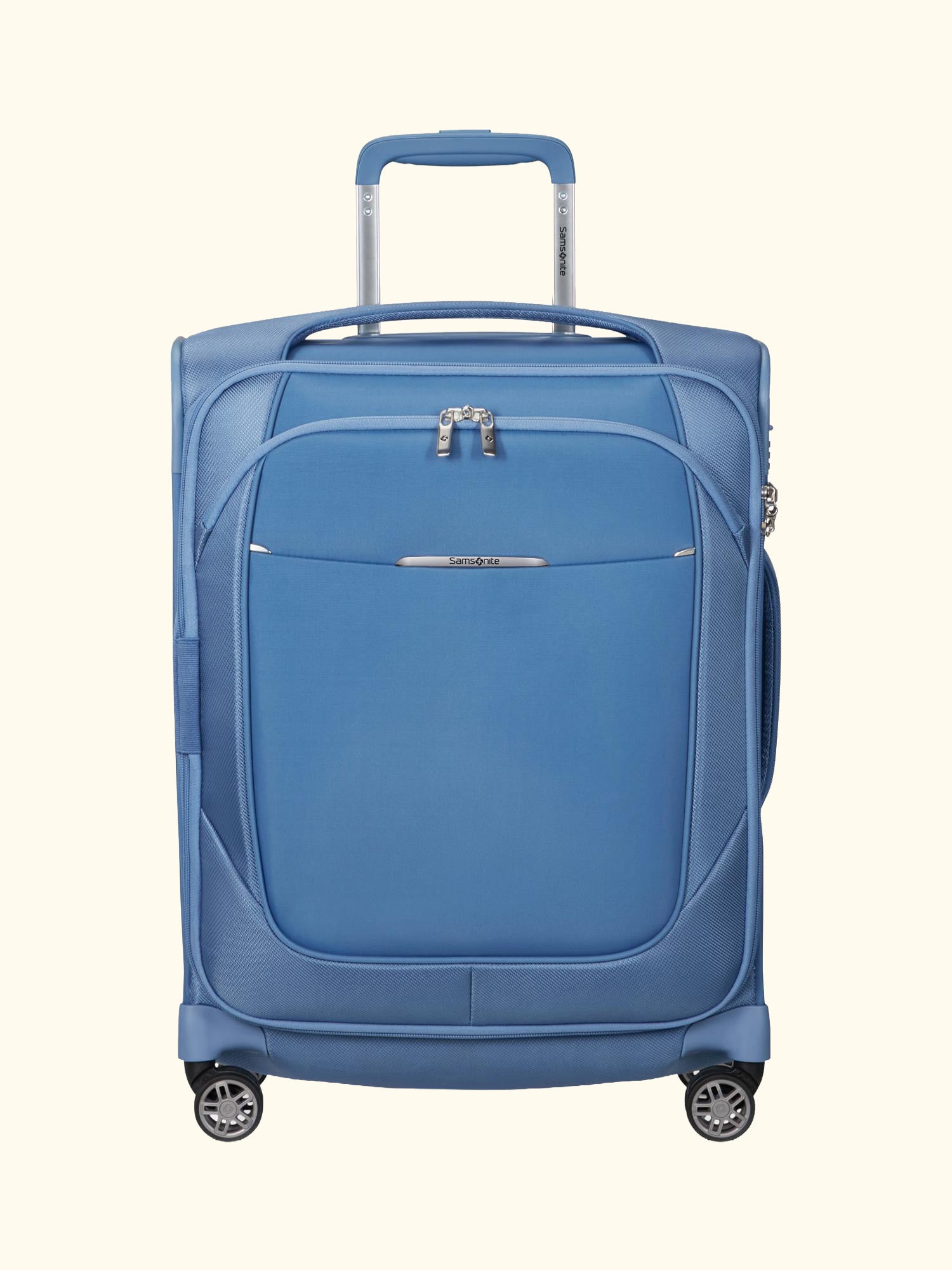 Re-Lite 4-Wheel Spinner 55cm Expandable Cabin Case, 39L, Blue