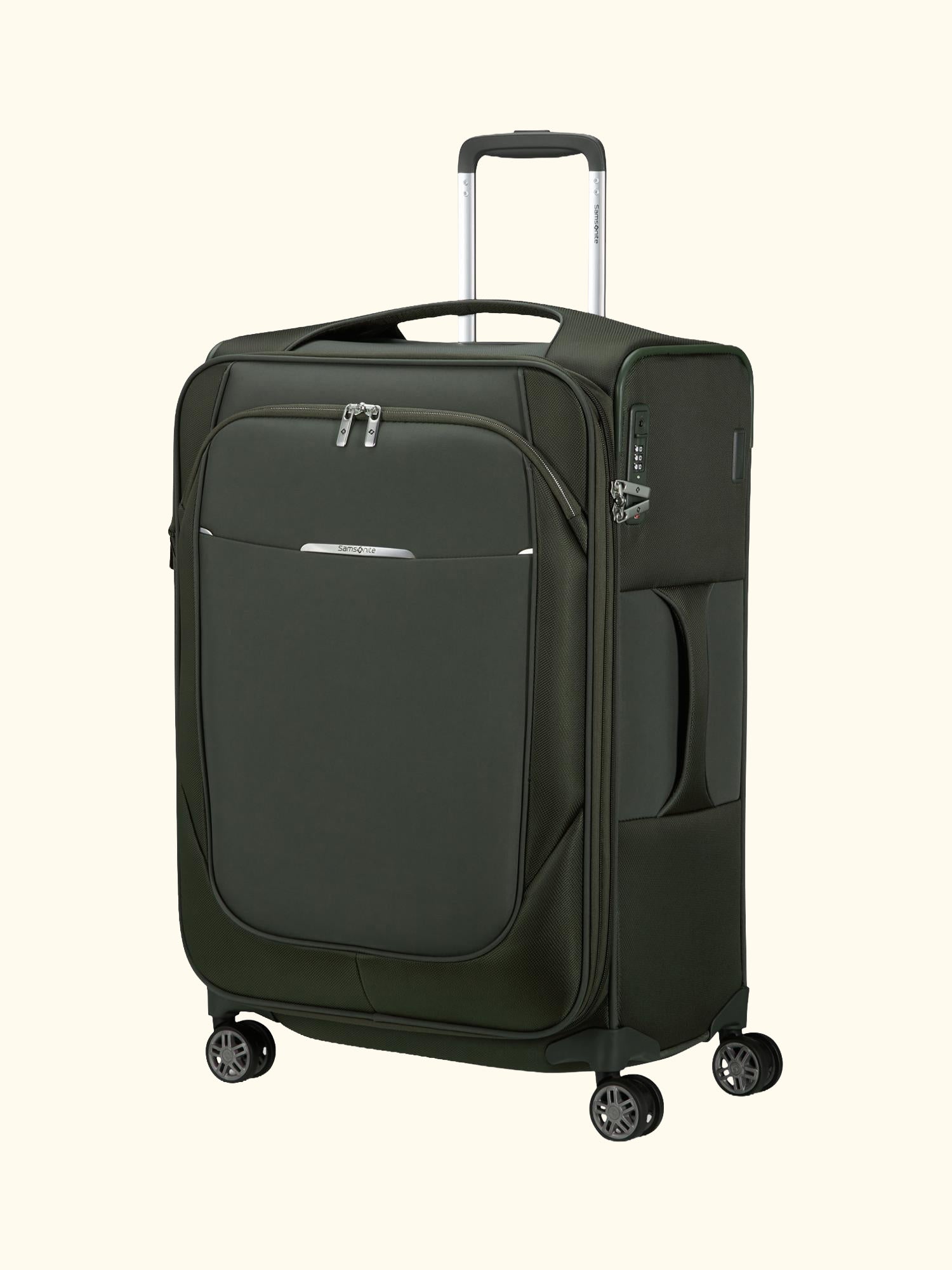 Re-Lite 4-Wheel Spinner 67cm Expandable Medium Suitcase, 79L