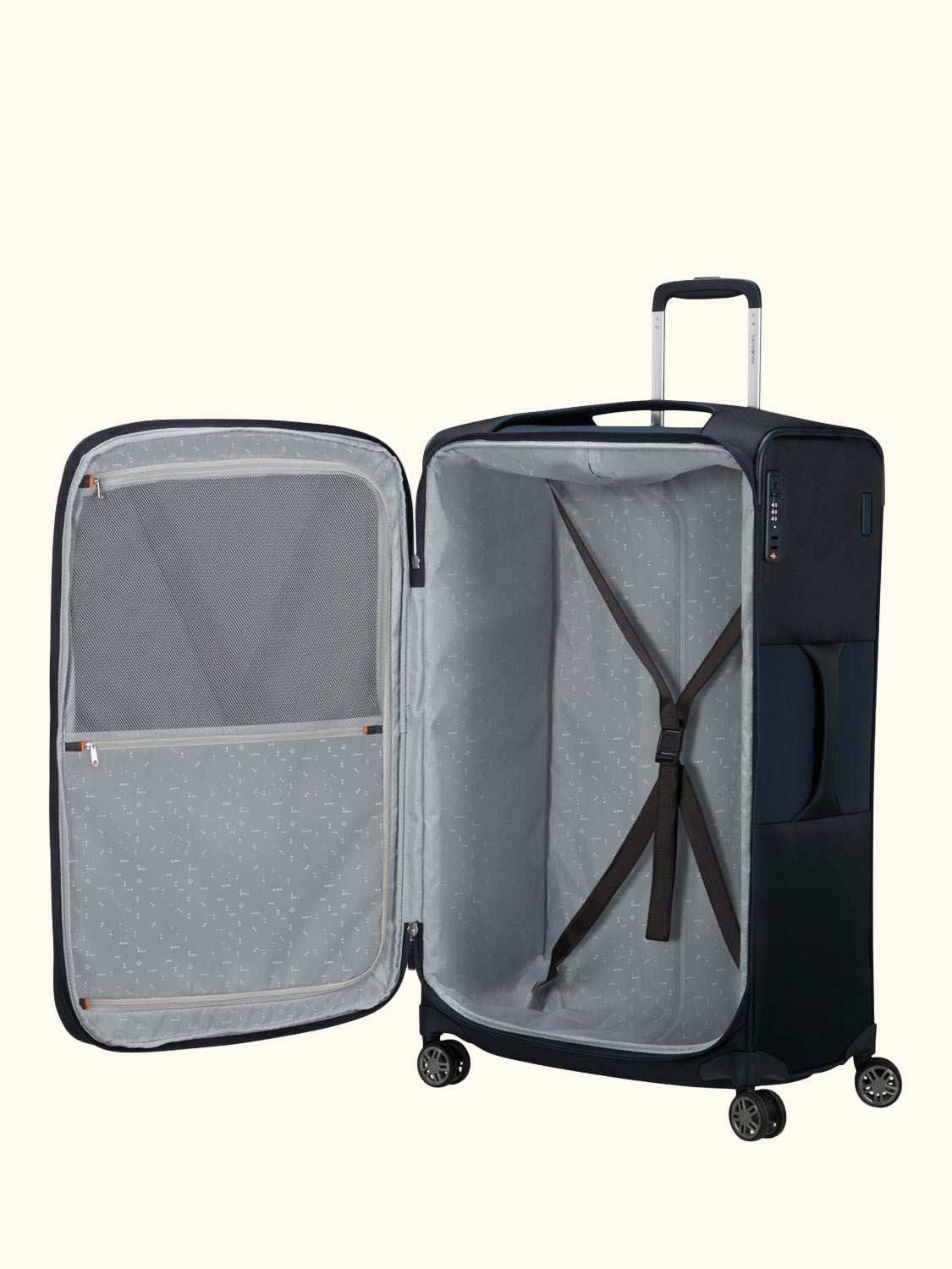 Re-Lite 4-Wheel Spinner 78cm Expandable Large Suitcase, 115L