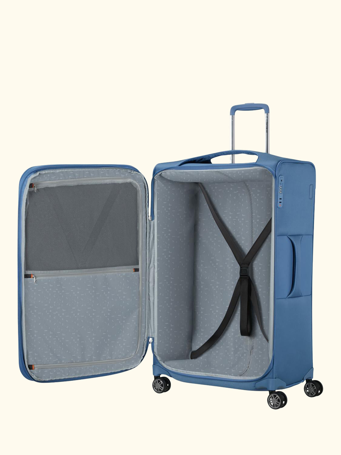 Re-Lite 4-Wheel Spinner 78cm Expandable Large Suitcase, 115L