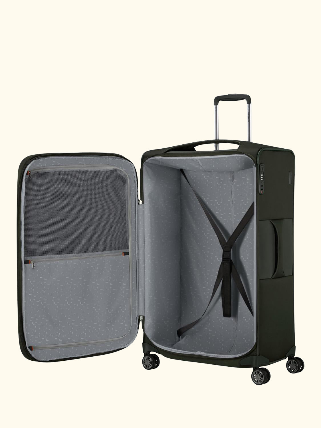 Re-Lite 4-Wheel Spinner 78cm Expandable Large Suitcase, 115L