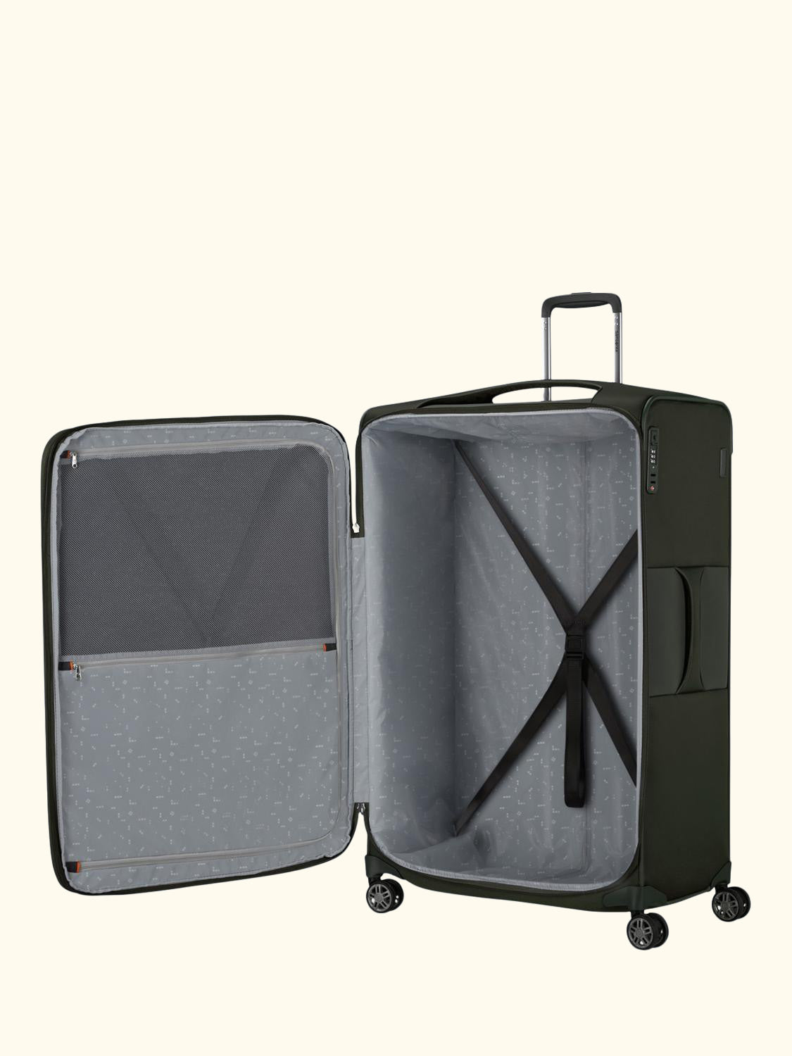 Re-Lite 4-Wheel Spinner 83cm Expandable Extra Large Suitcase, 156L