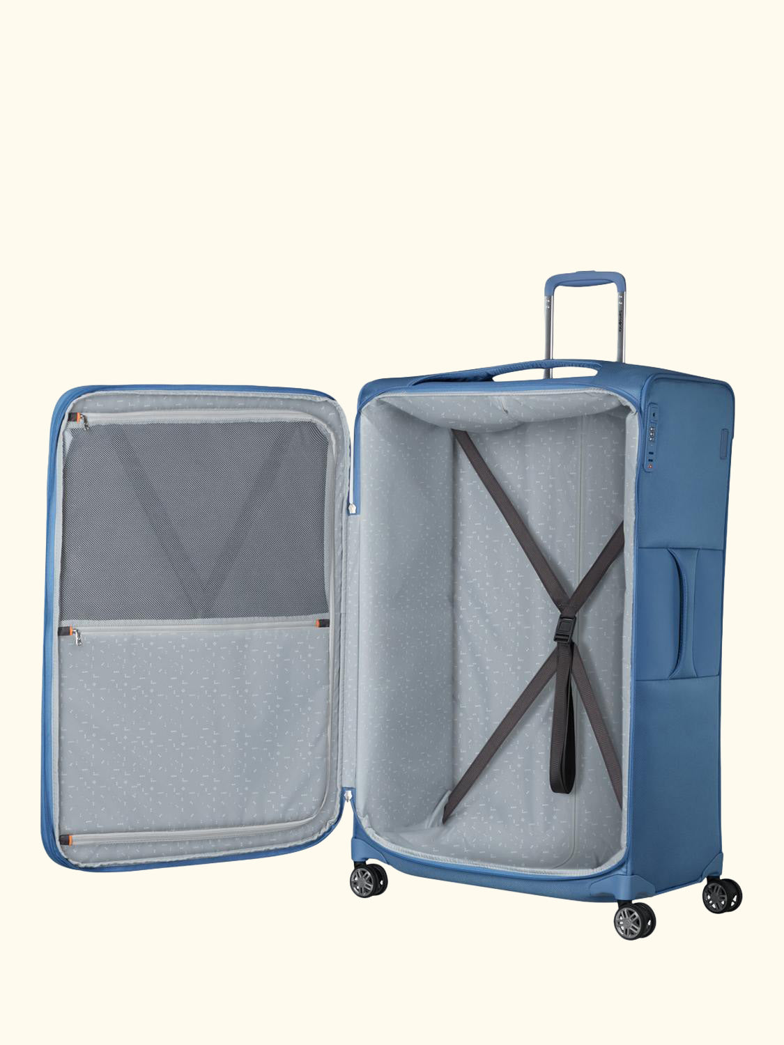 Re-Lite 4-Wheel Spinner 83cm Expandable Extra Large Suitcase, 156L