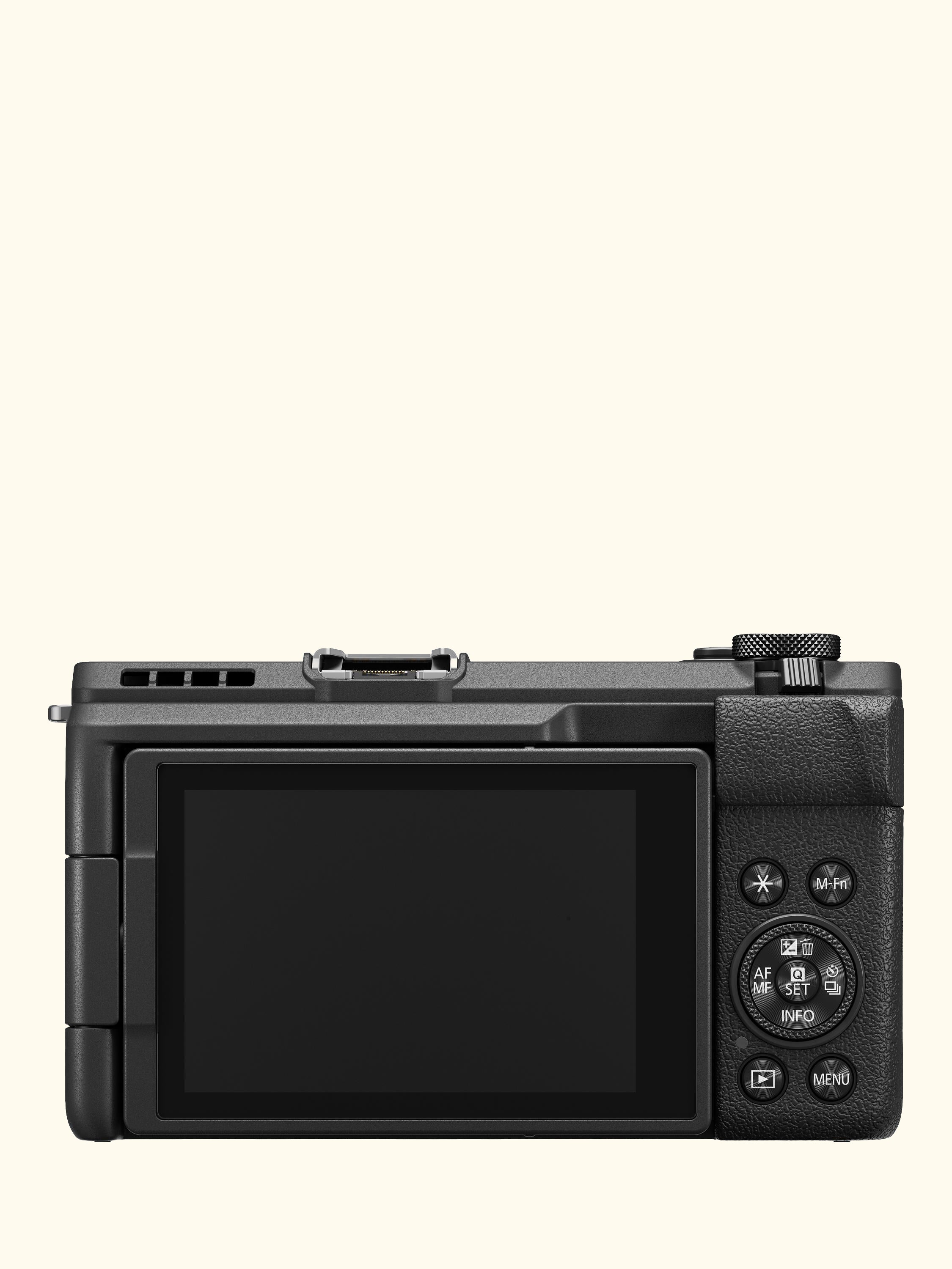PowerShot V1 Vlogging Camera, 4K Ultra HD, 22.3MP, Wi-Fi, Bluetooth, 3" Vari-angle Touch Screen, Black, Premium Vlogger Kit with Tripod Grip & 128GB Memory Card